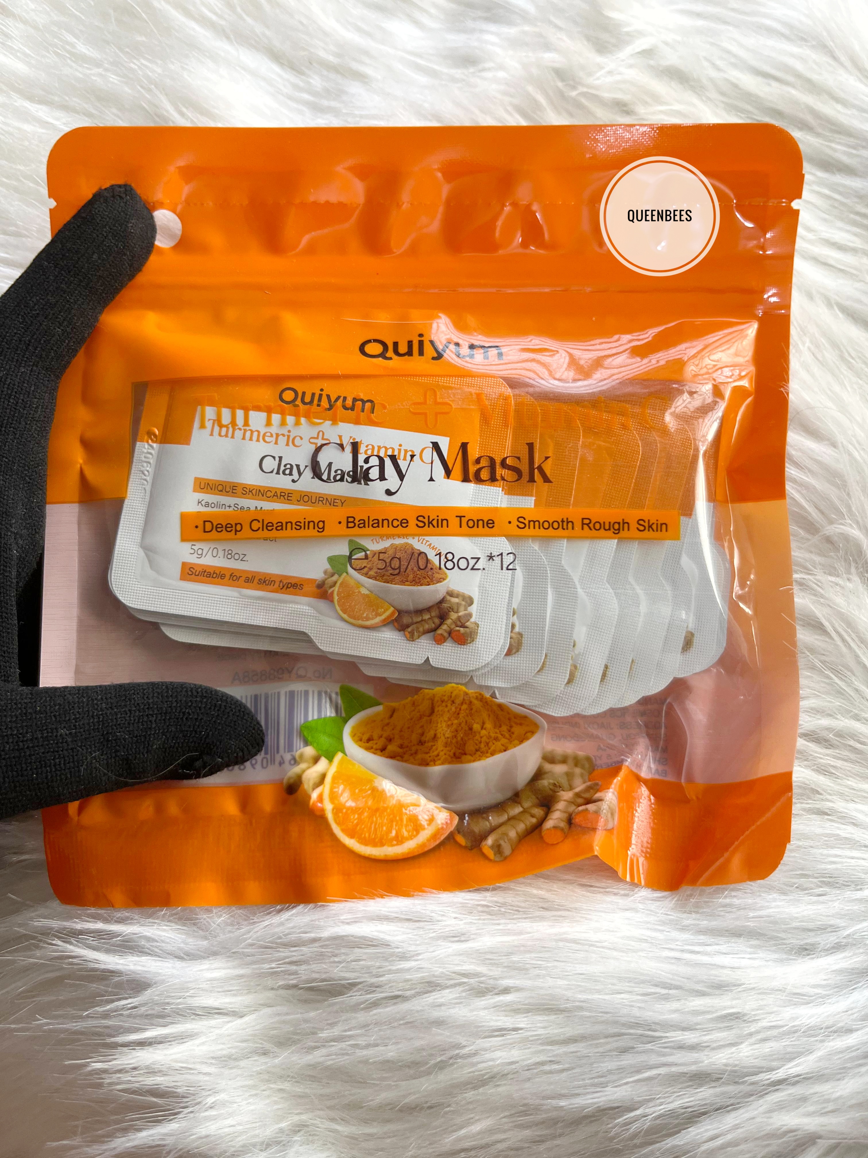 Turmeric+Vit C Clay Mask (12 pc)