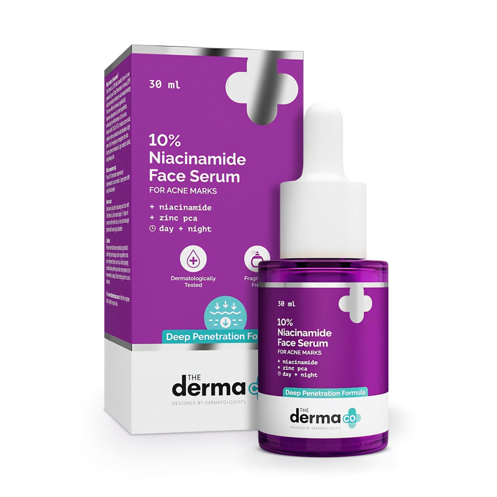 Derma Co 10% Niacinamide+Zinc Serum