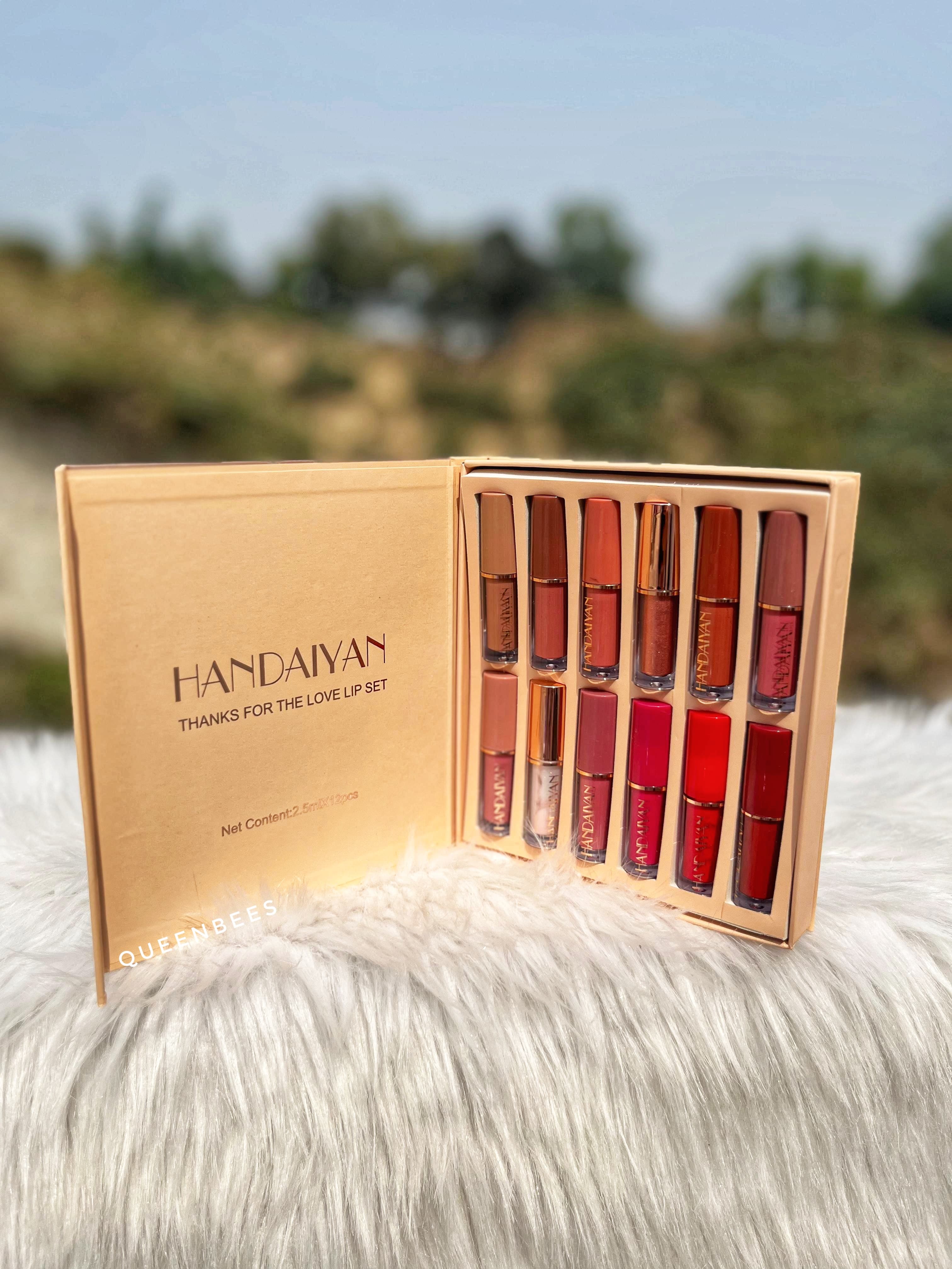 Handaiyan 12 Color Matte Lipstick Set