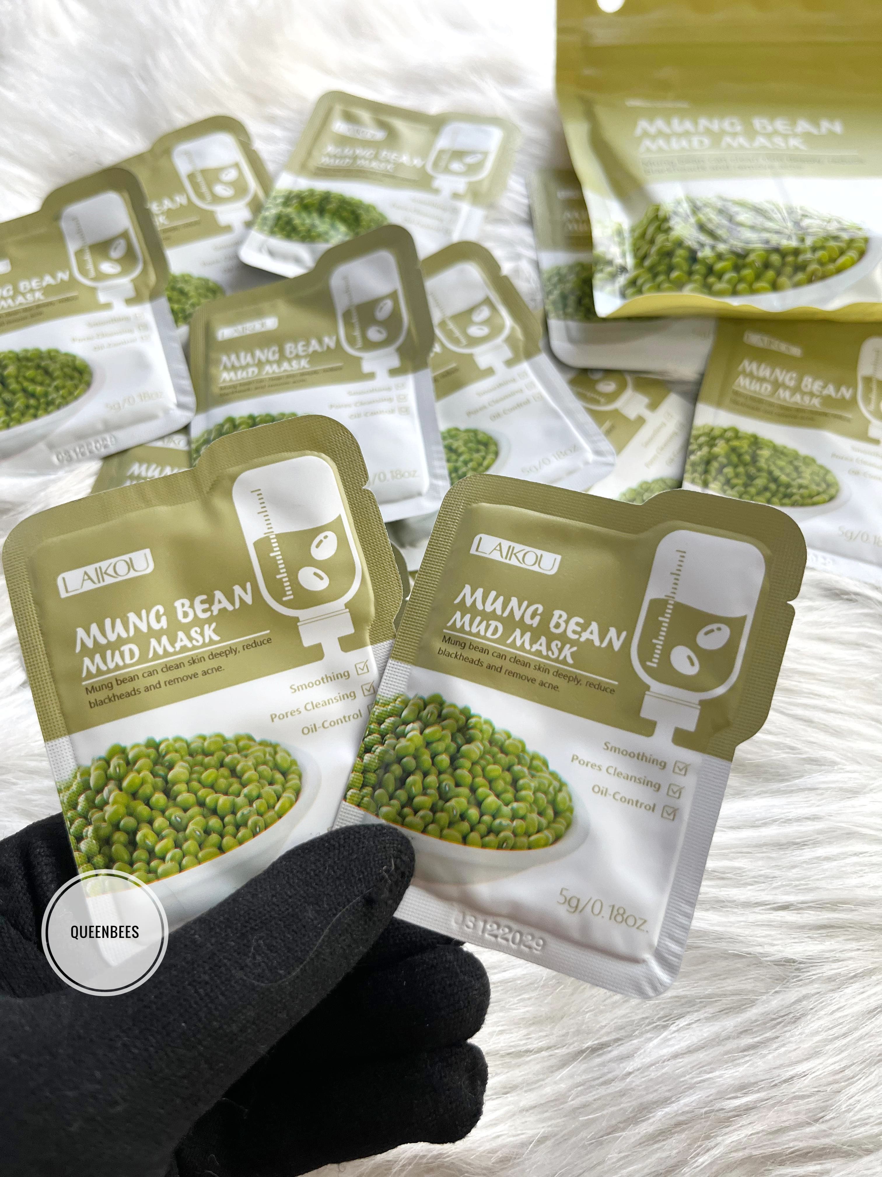 Mung bean mud mask