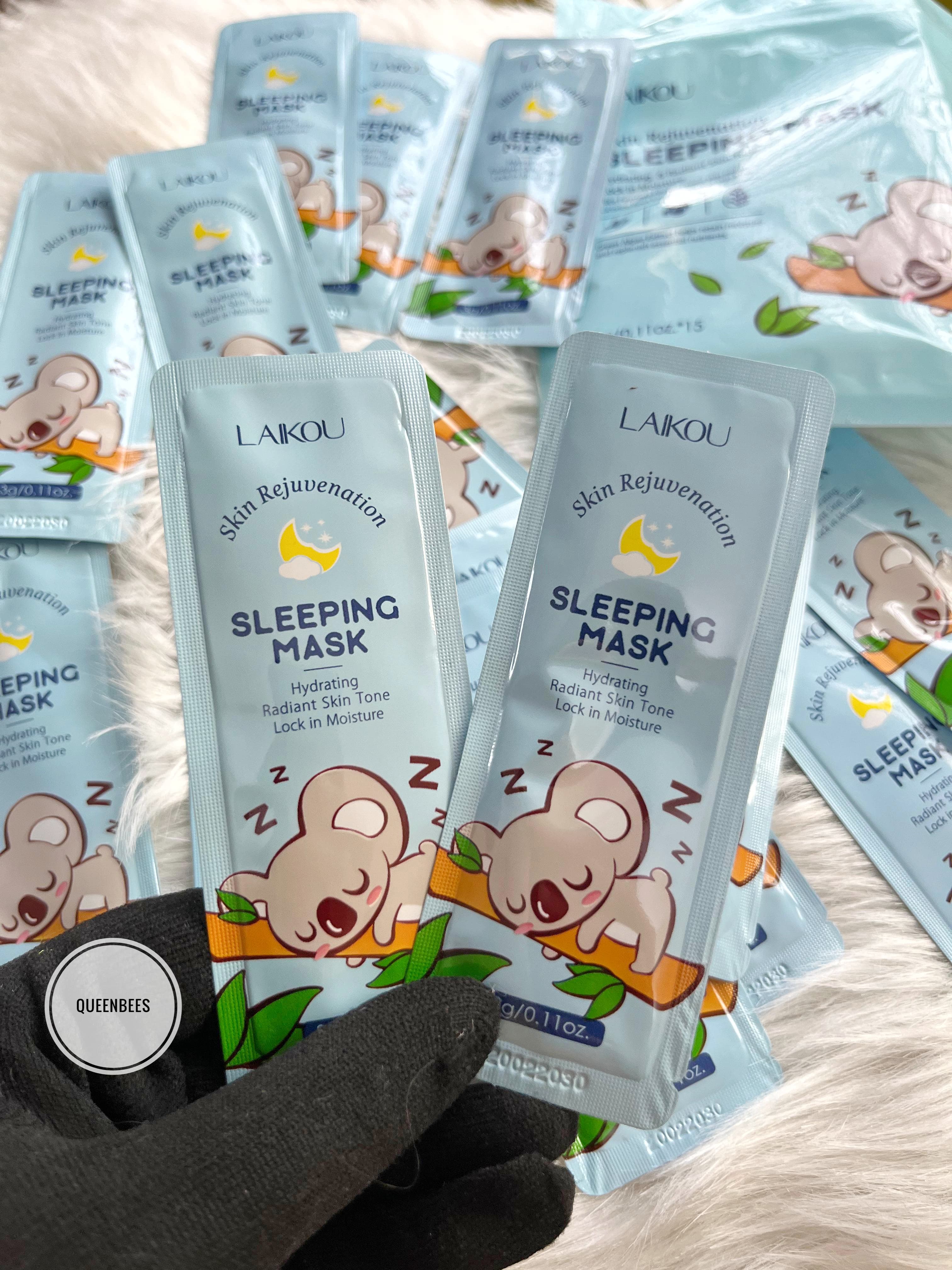 Skin rejuvenation sleeping mask