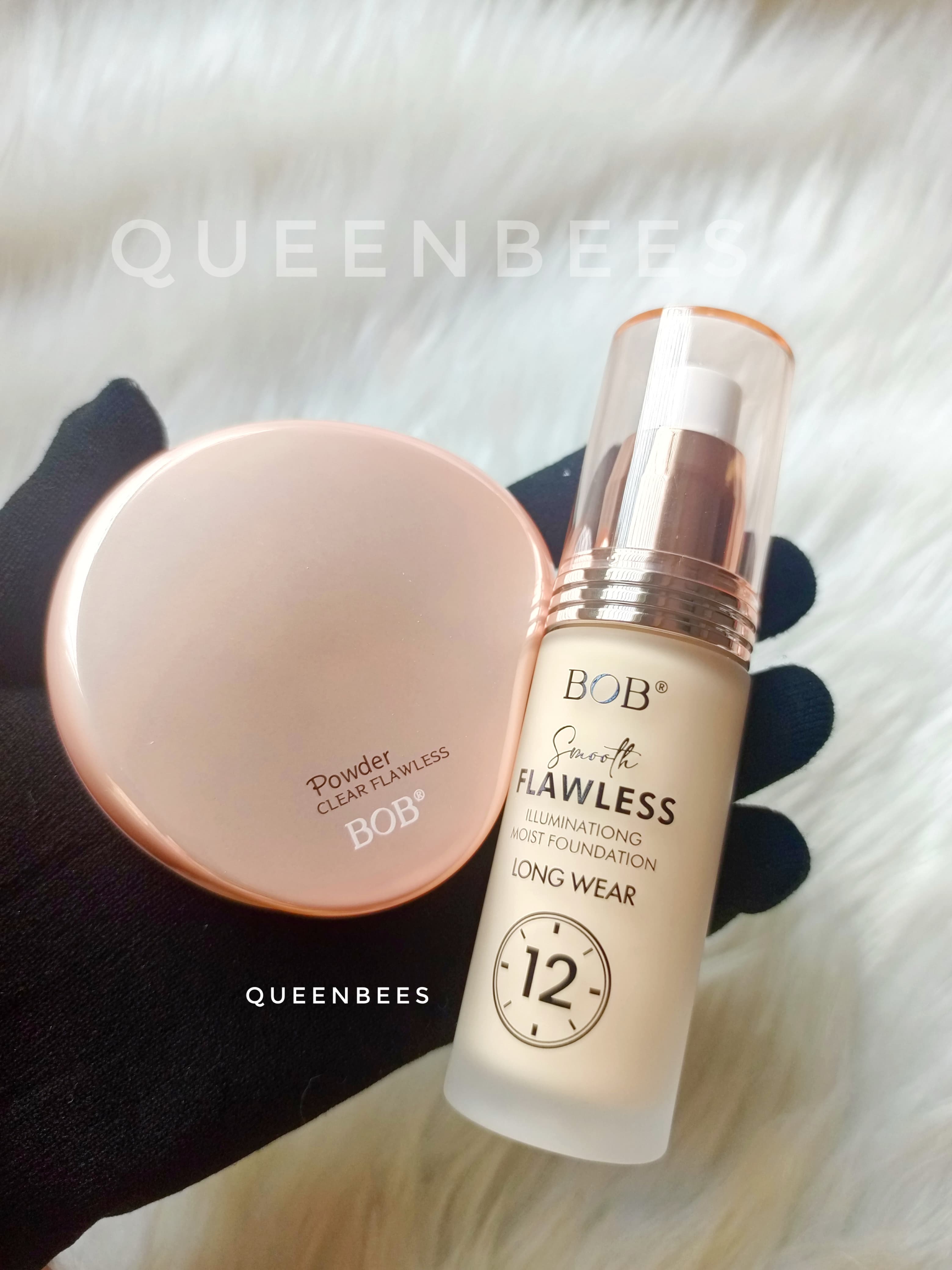 BOB Foundation + Face powder Combo