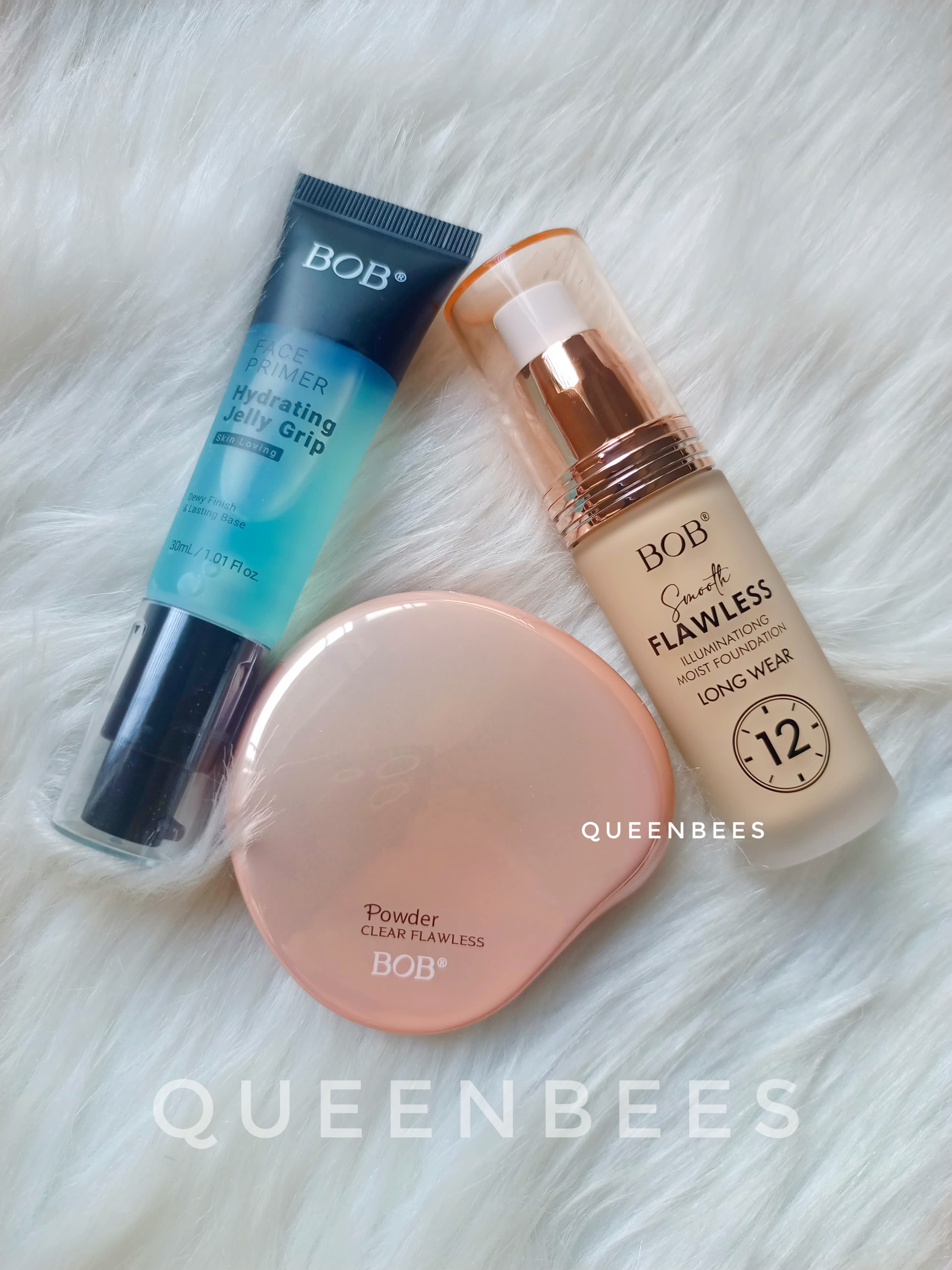 BOB Foundation + BOB Facepowder+ BOB primer combo