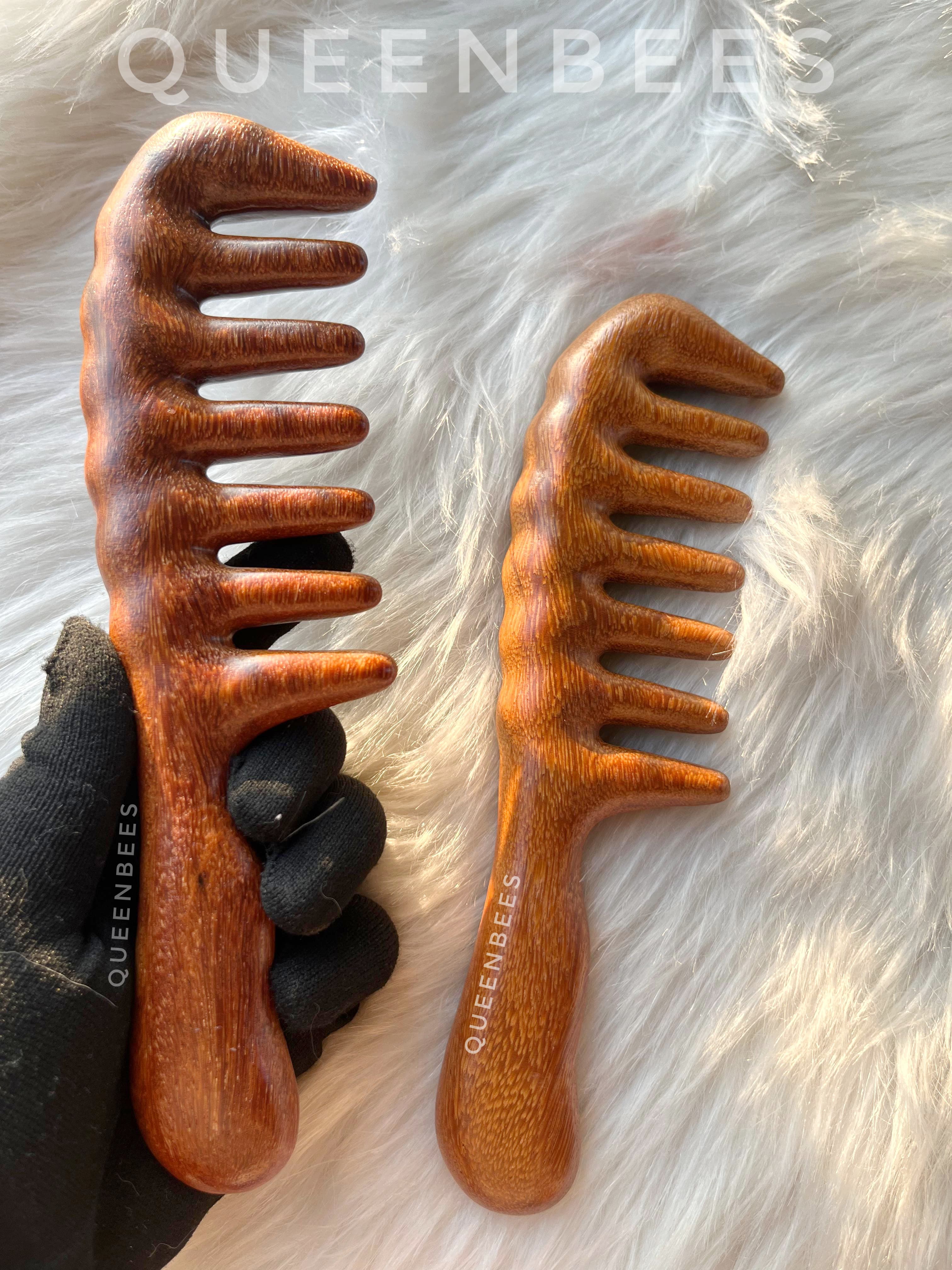 Sandalwood Comb Extra Wide Teeth
