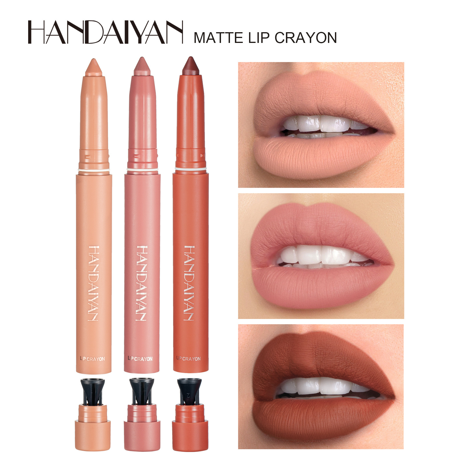 Handaiyan Waterproof Crayon Lipstick Set_img_2