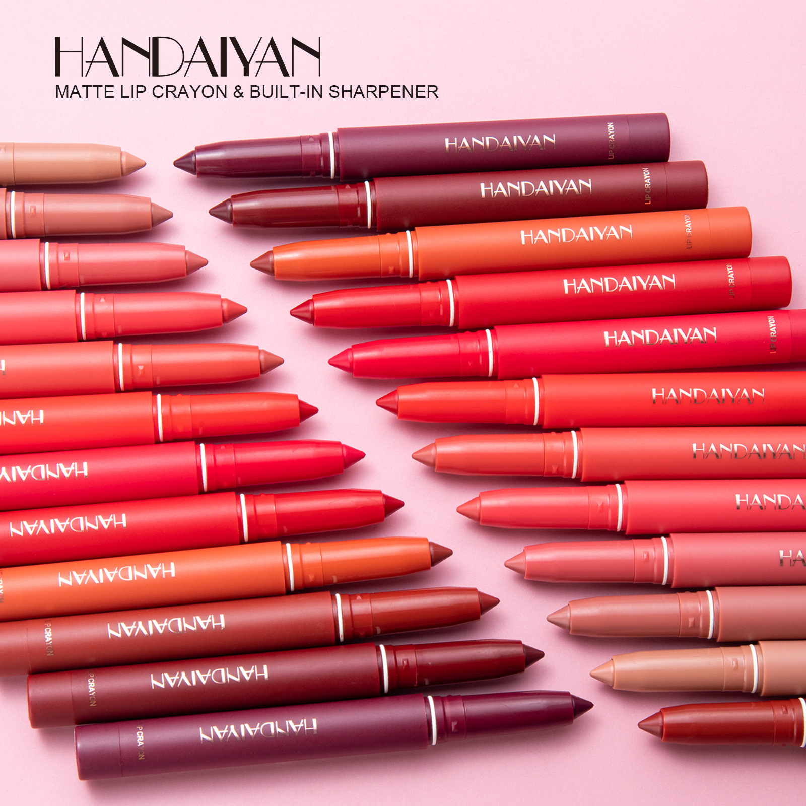 Handaiyan Waterproof Crayon Lipstick Set_img_3