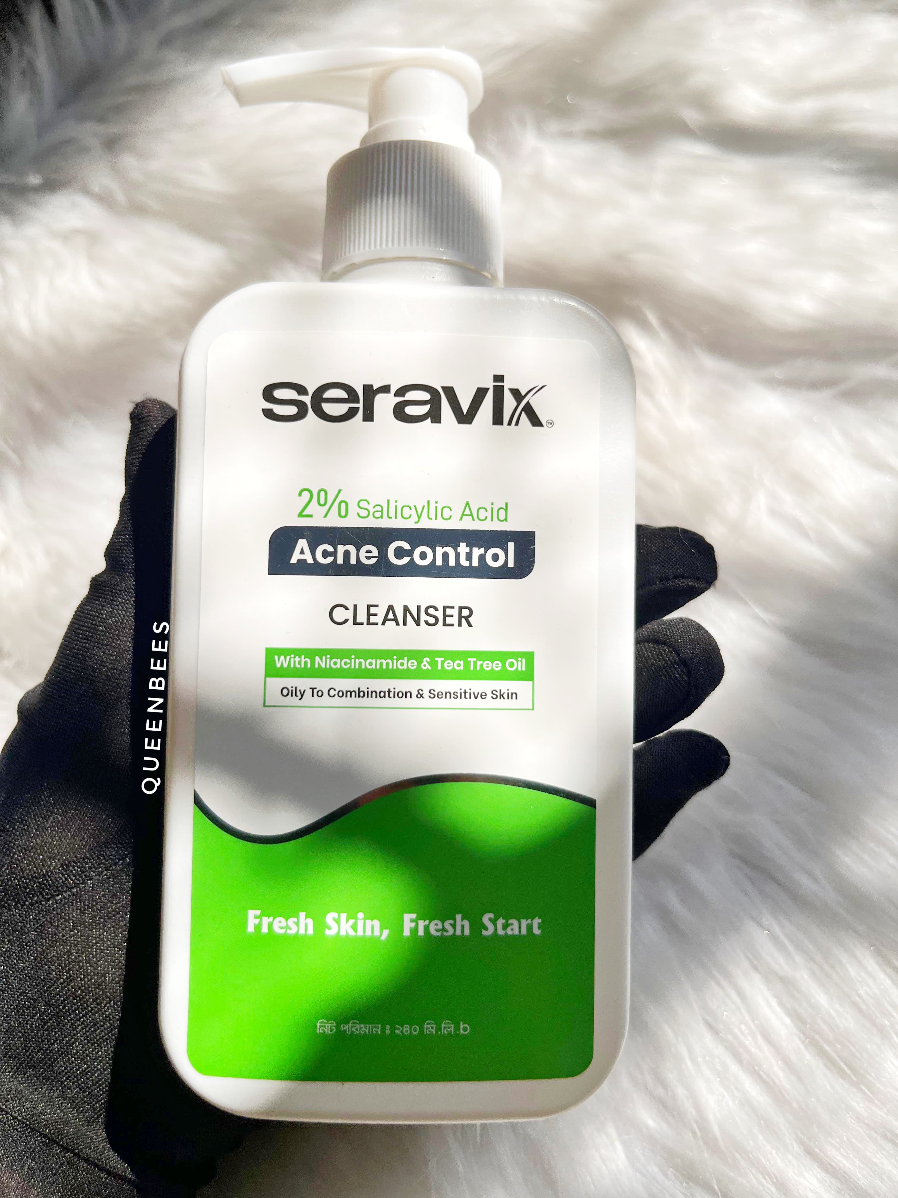 Seravix 2% Salicylic Acid Acne Control Cleanser 240ml
