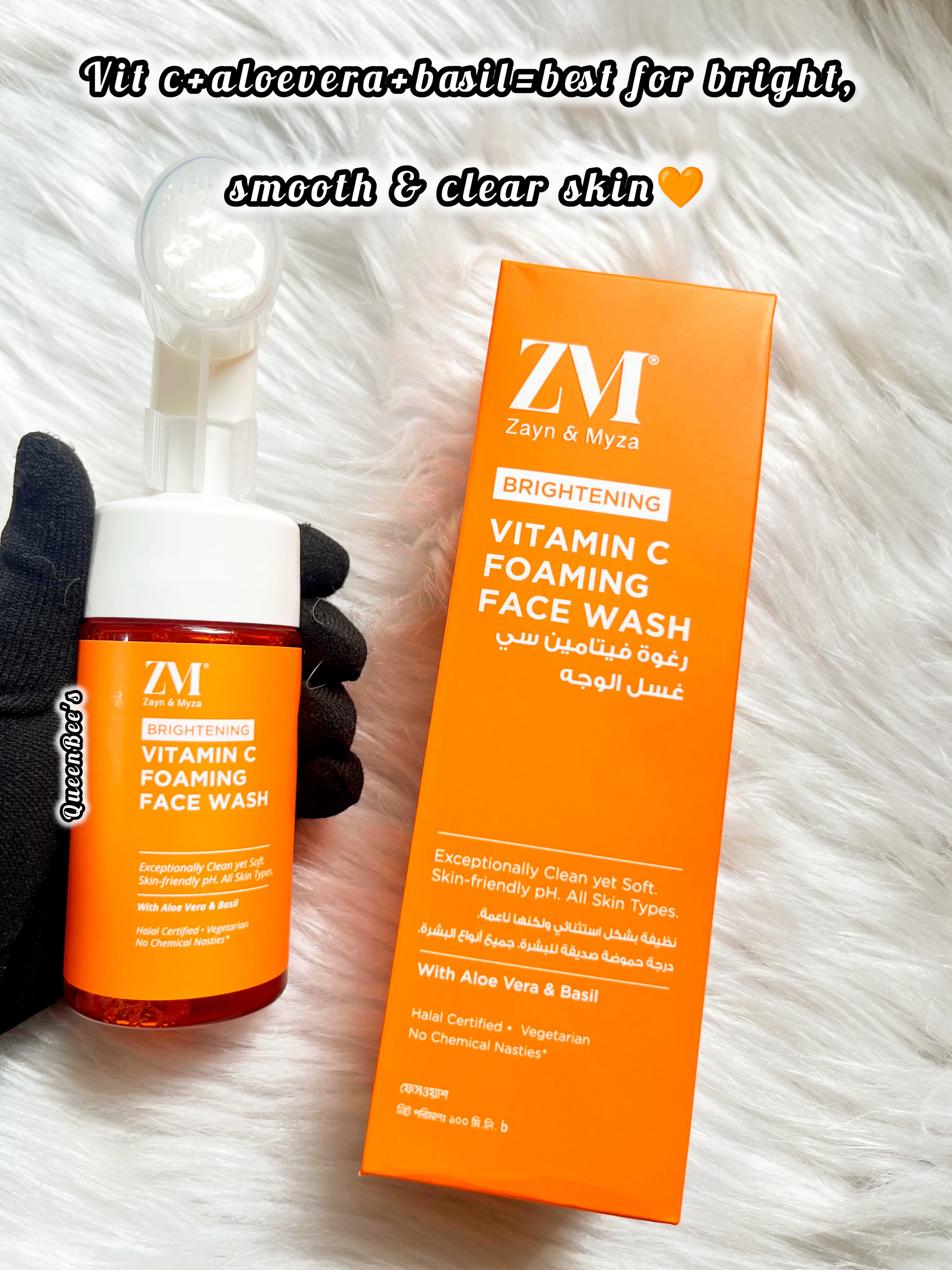 ZM Brightening Vitamin C Foaming Facewash with Aloevera  100ml