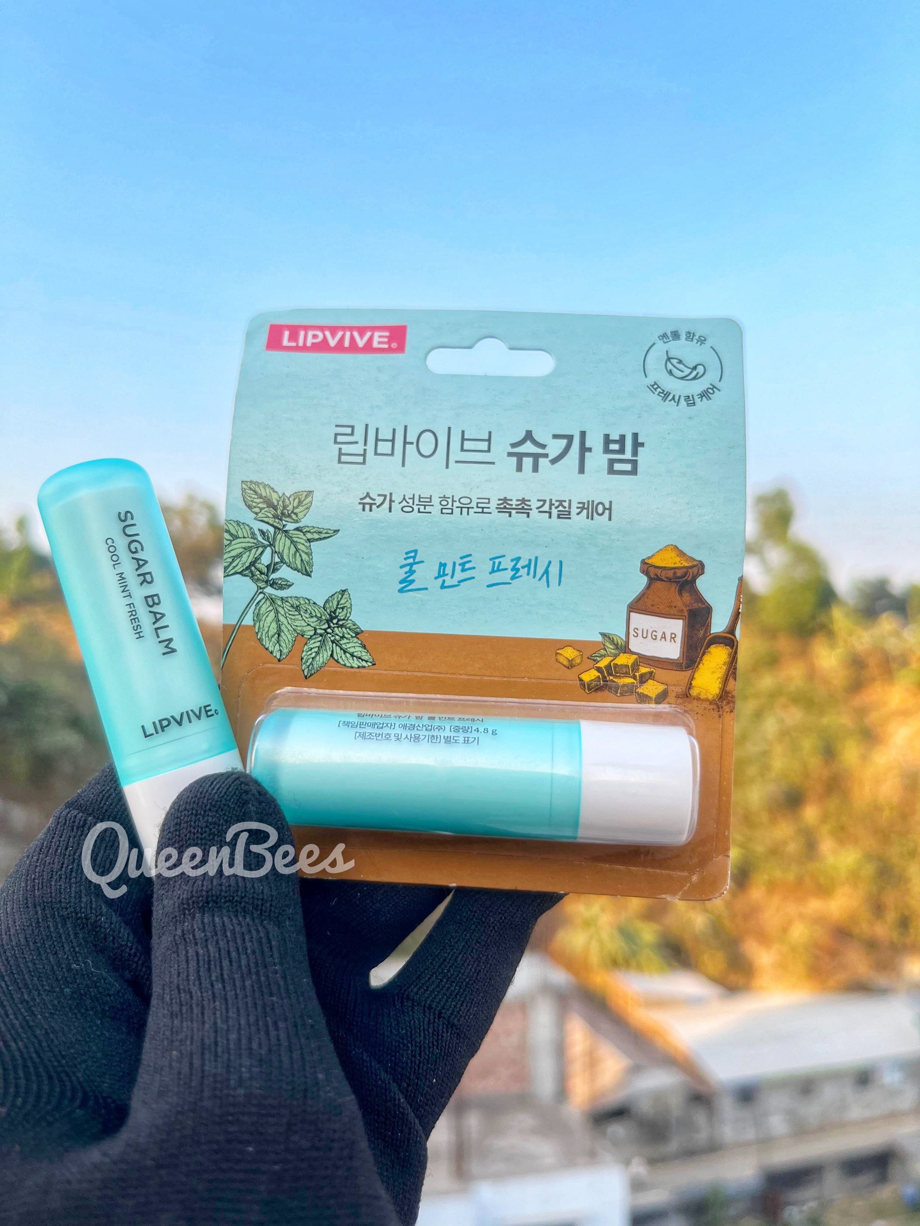 Lipvive Sugar Balm Cool Mint Fresh 4.8 g