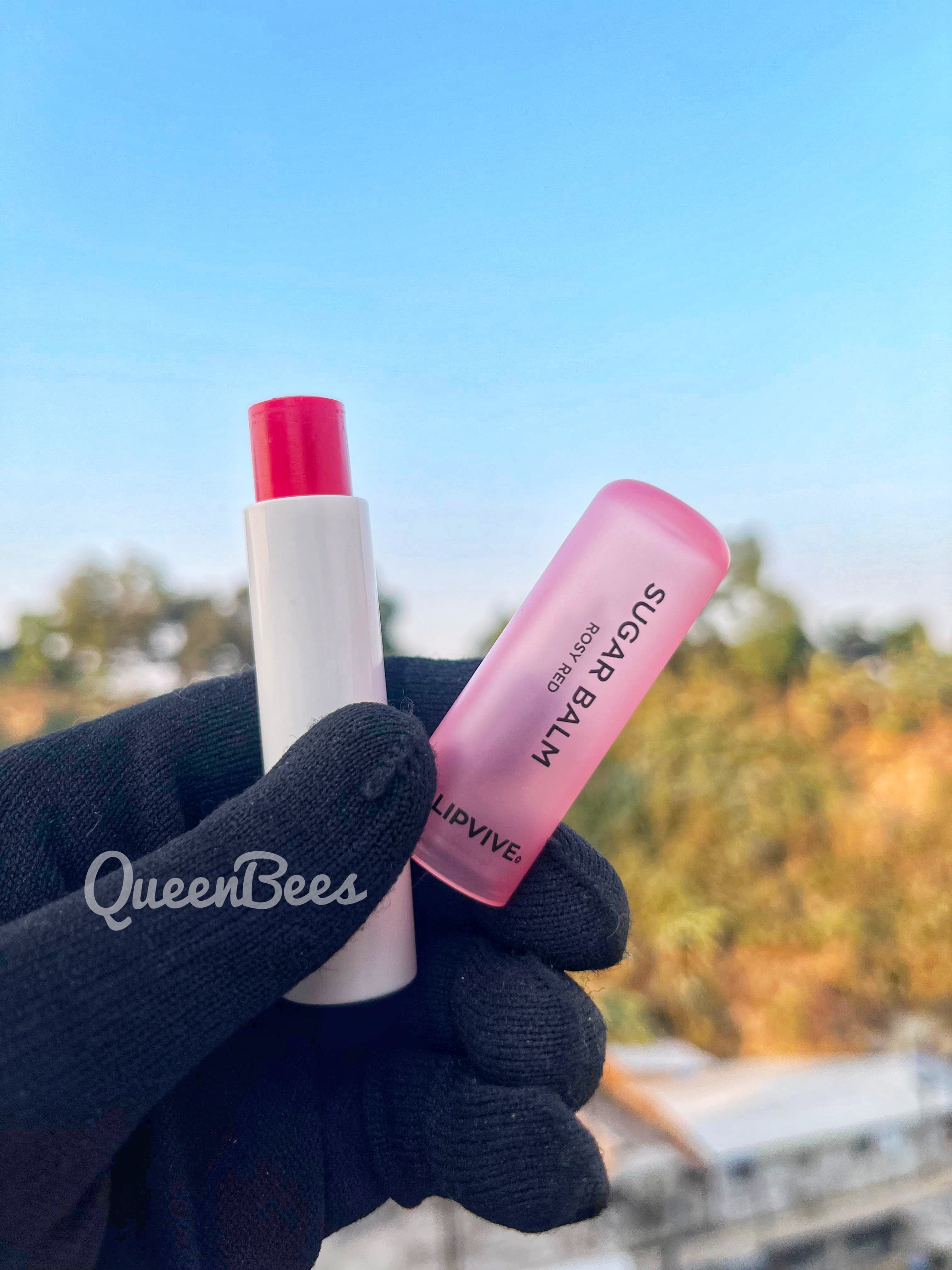 Lipvive Sugar Rosey Red Lip balm 4.8g