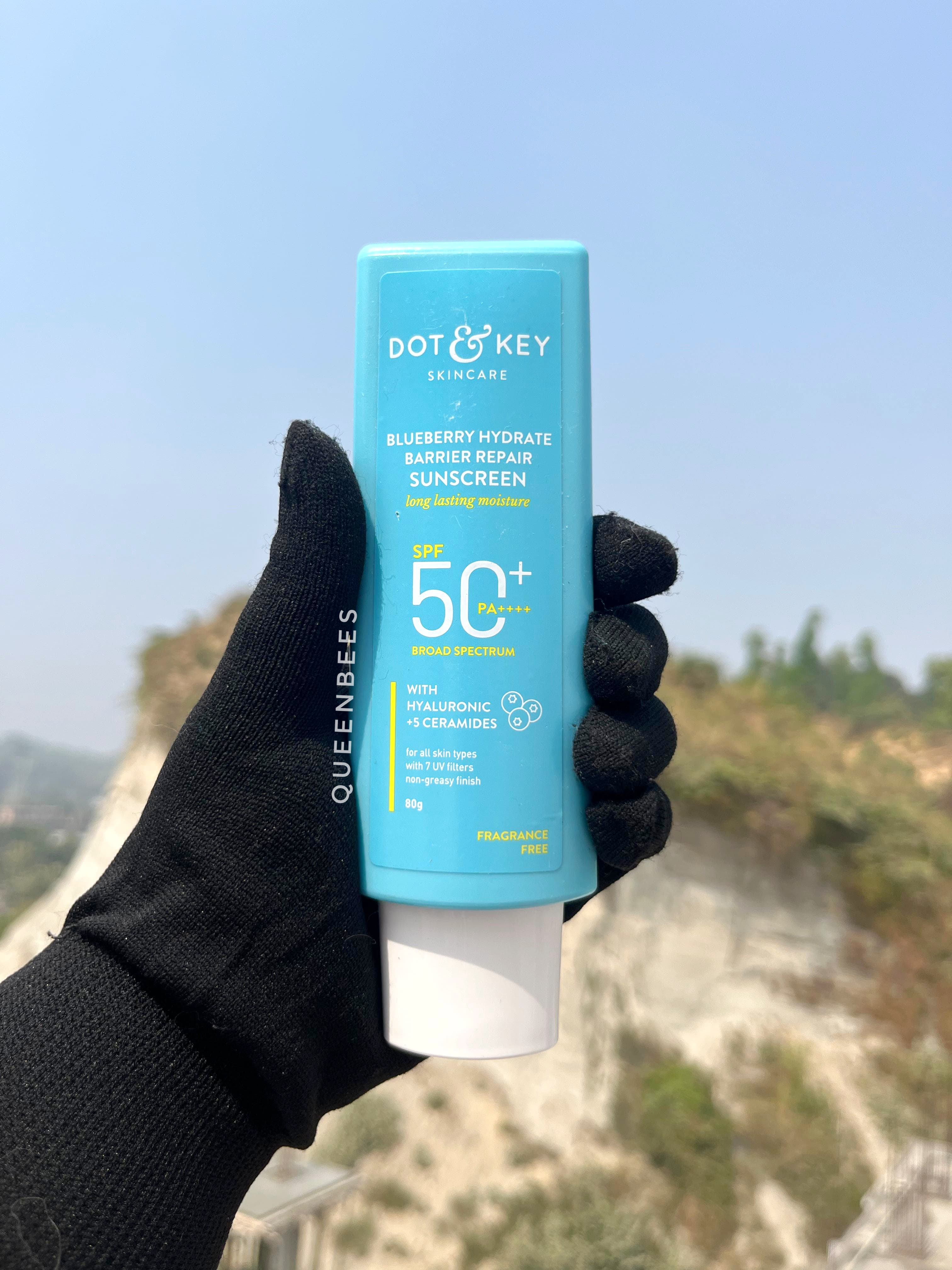 Dot & Key Blueberry Hydrate Barrier Repair Sunscreen Spf 50+.  50ml