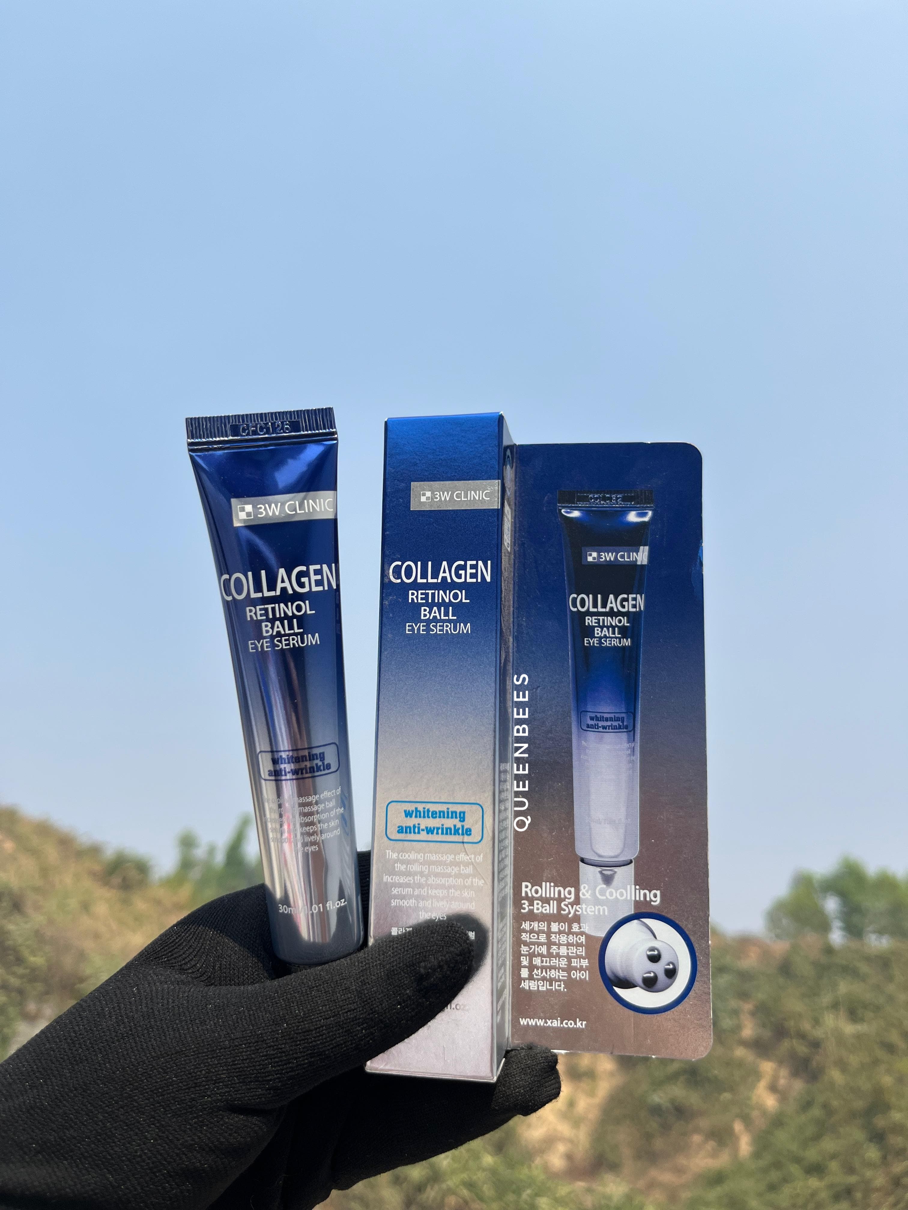 3W Clinic Collagen Retinol Ball Eye Cream(30ml)