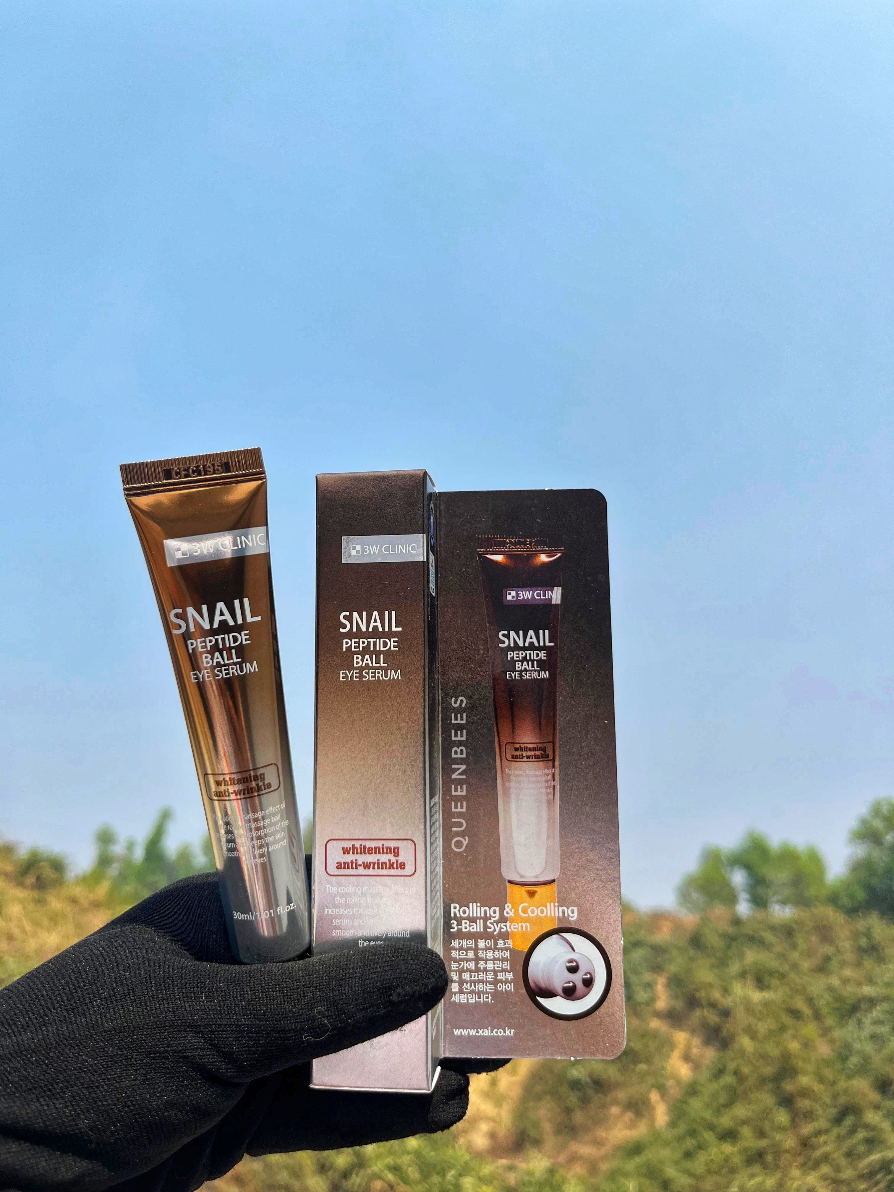 3W Clinic Snail Peptide Ball Eye Cream(30ml)