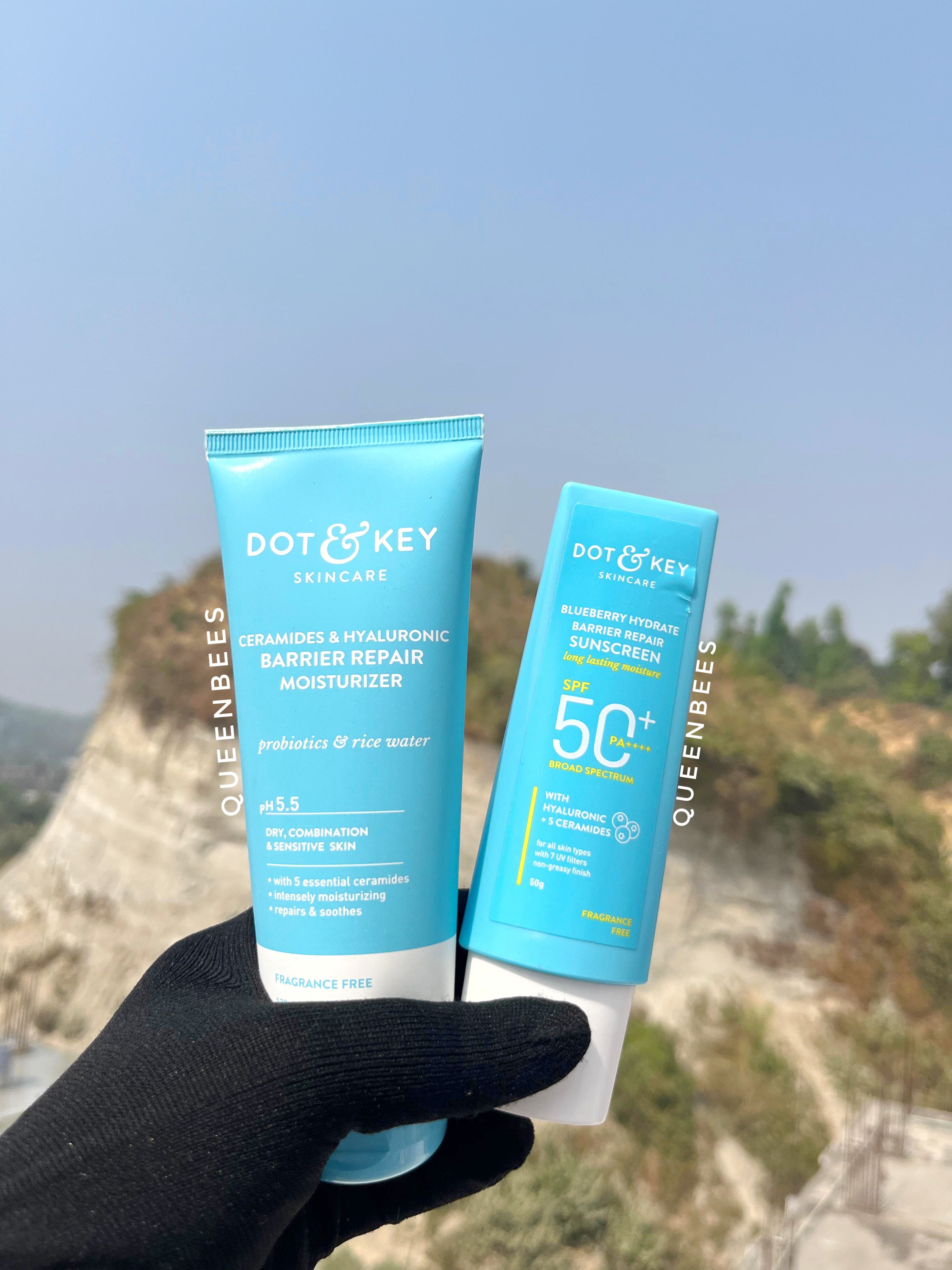 Dot & key Blueberry Barrier repair  Moisturizer (120ml) + sunscreen(80ml)