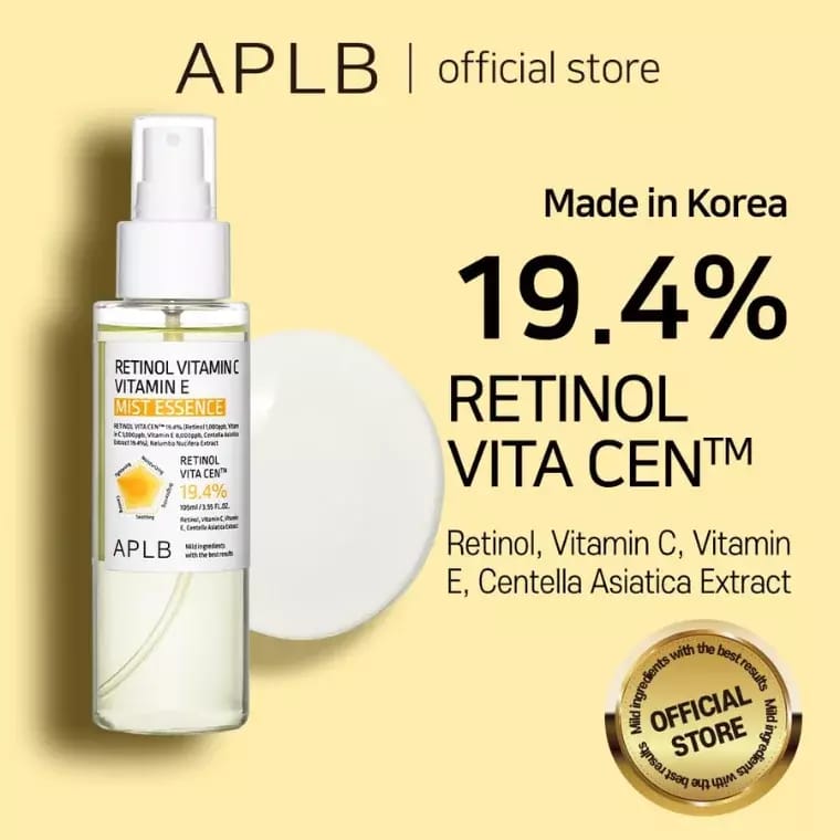 APLB RETINOL VITAMIN C VITAMIN E MIST ESSENCE 19.4% 105ML