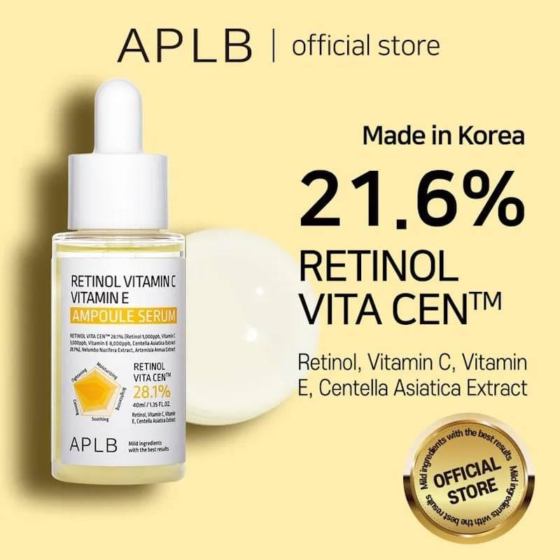 APLB RETINOL VITAMIN C AMPOULE SERUM 28.1% 40ML
