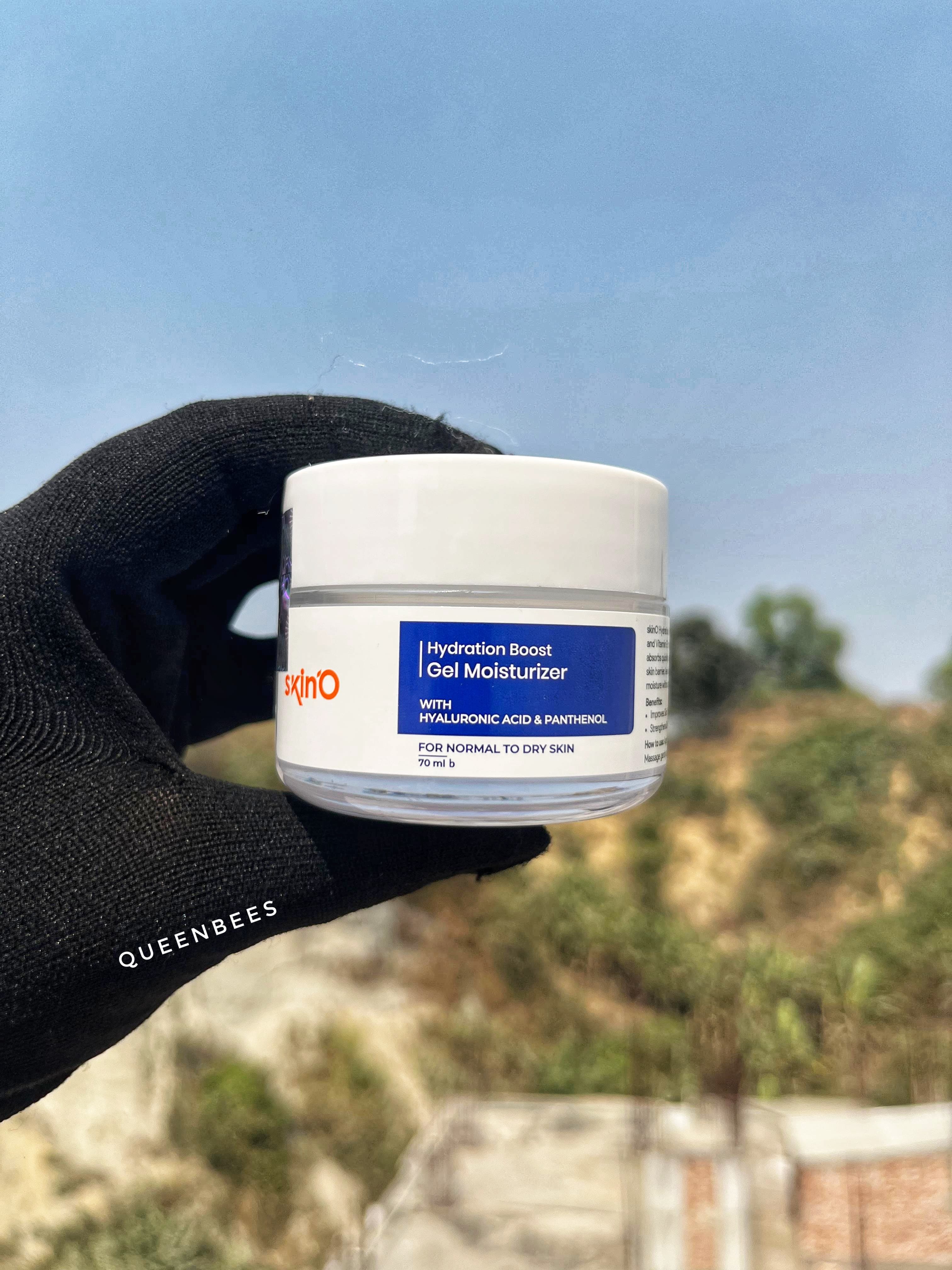 Skin O Hydration Boost Gel Moisturizer with Hyaluronic Acid and Panthenol