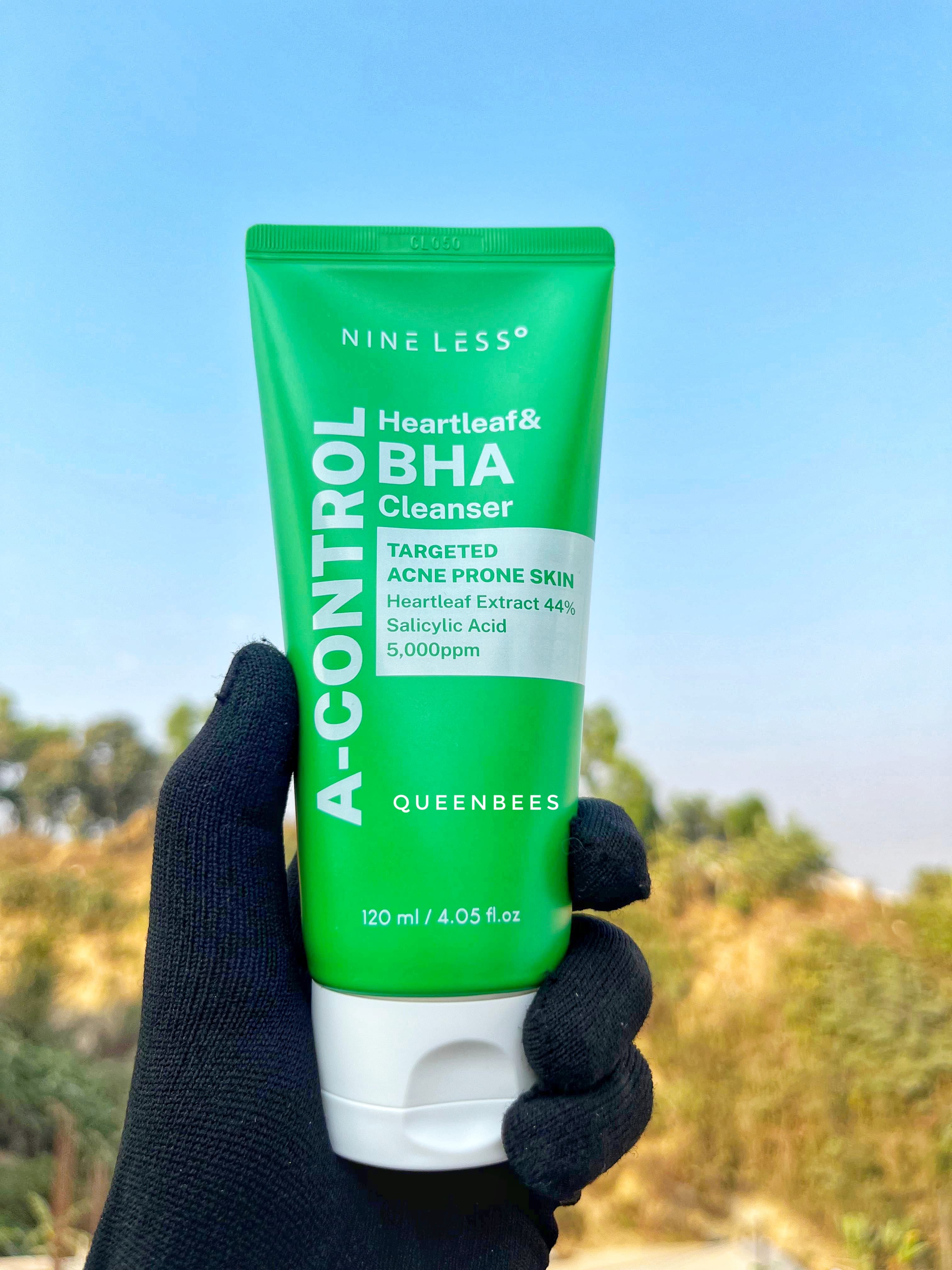 Nineless A-Control Heartleaf &BHA Control Cleanser(120ml)