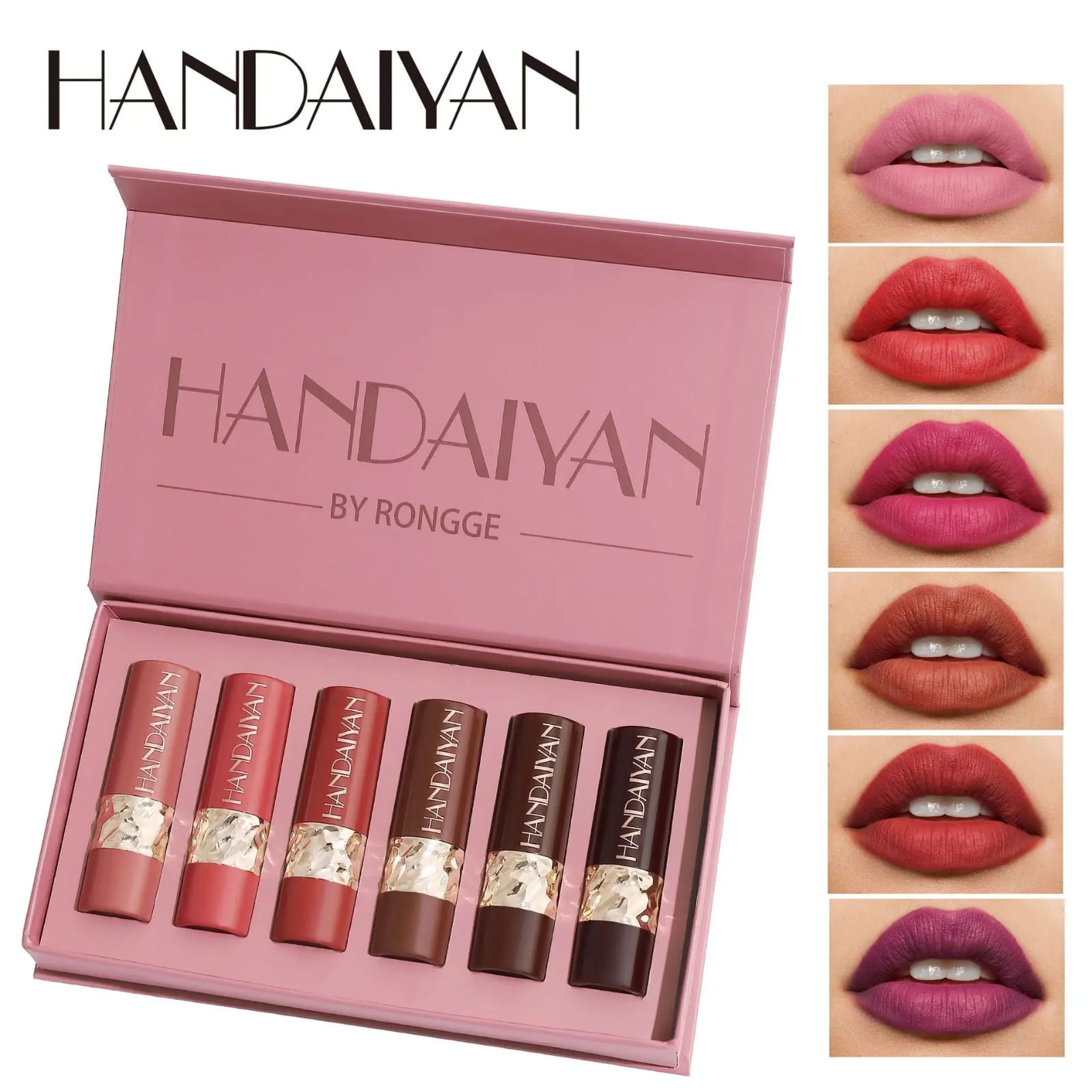 Handaiyan 6 pcs lipstick set