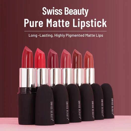 Swiss Beauty Pure Matte Lipstick sb-s6