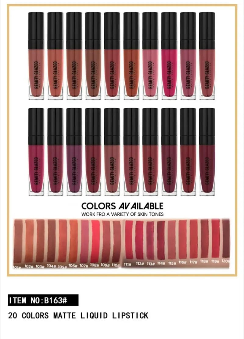 Beauty glazed lipstick