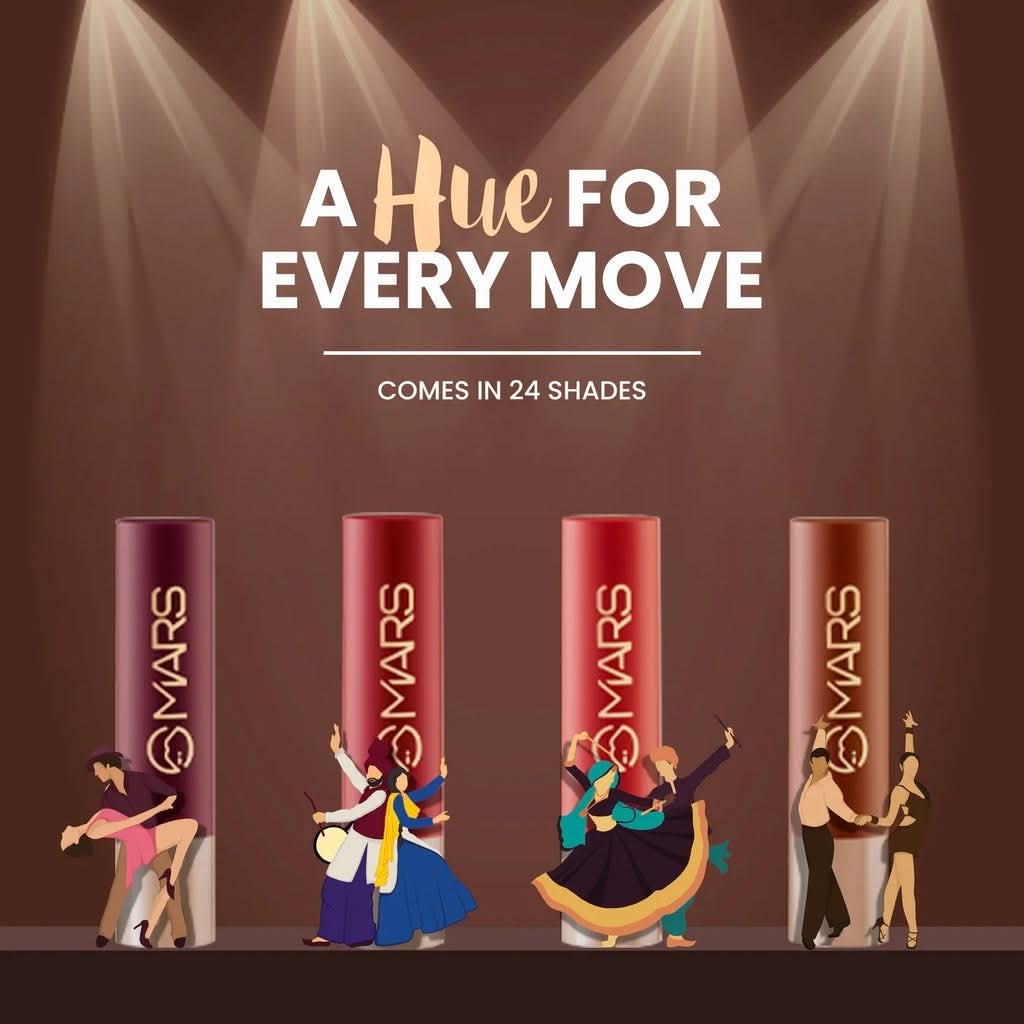 MARS Creamy Matte Long Lasting Lipstick for Women_img_1