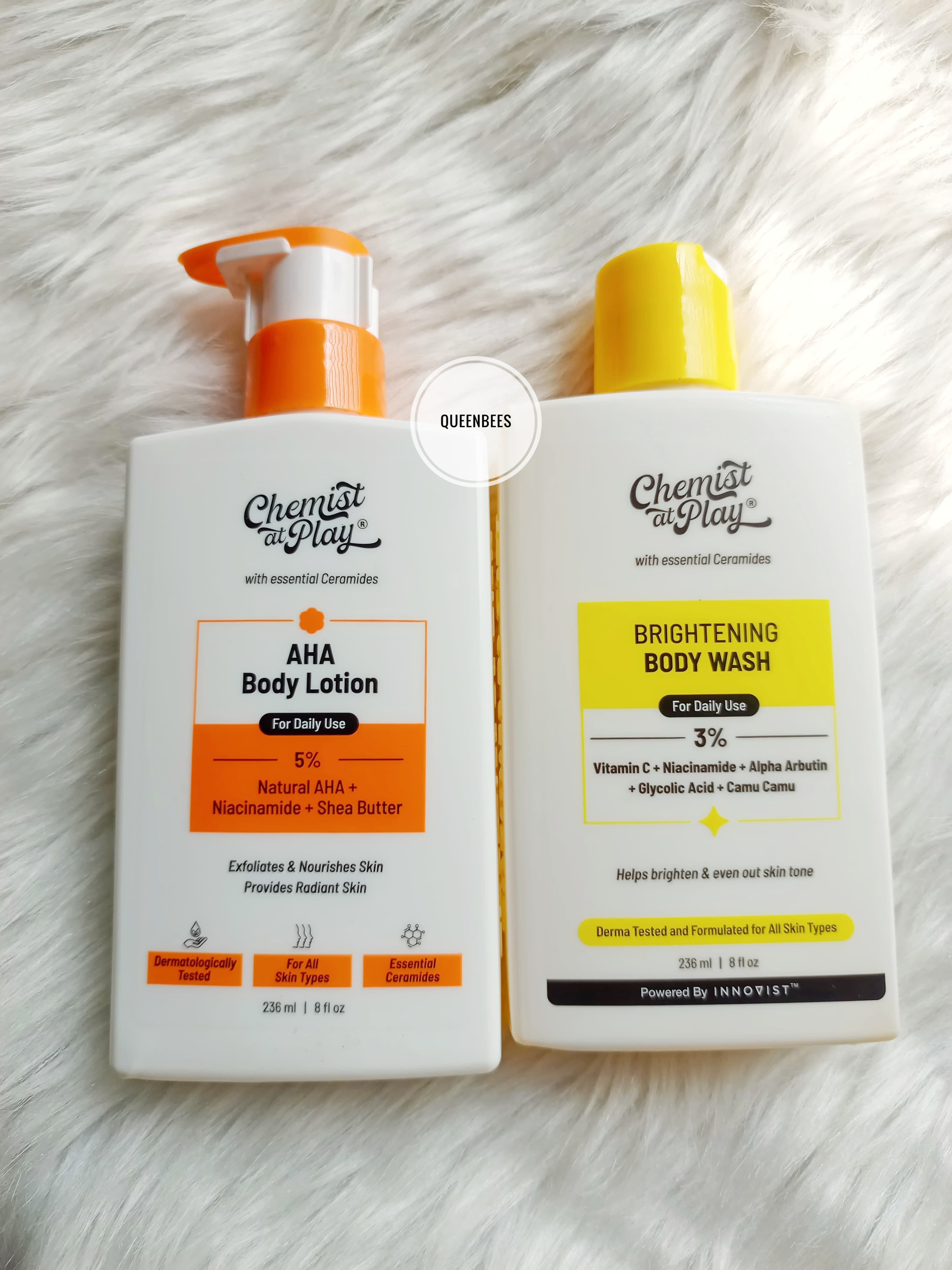Chemist At Play Body Lotion + Bodywash Combo