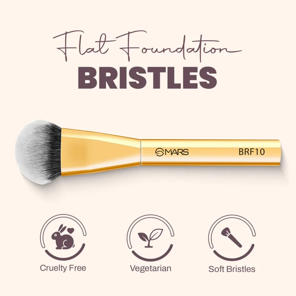 MARS FLAT FOUNDATION BRUSH BRF-10
