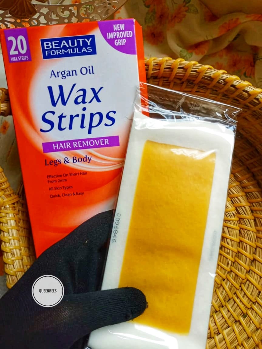 Beauty Formulas Argan Oil Wax Strip