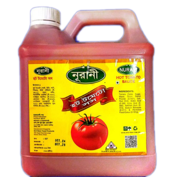 নুরানী টমেটো সস ৫লি