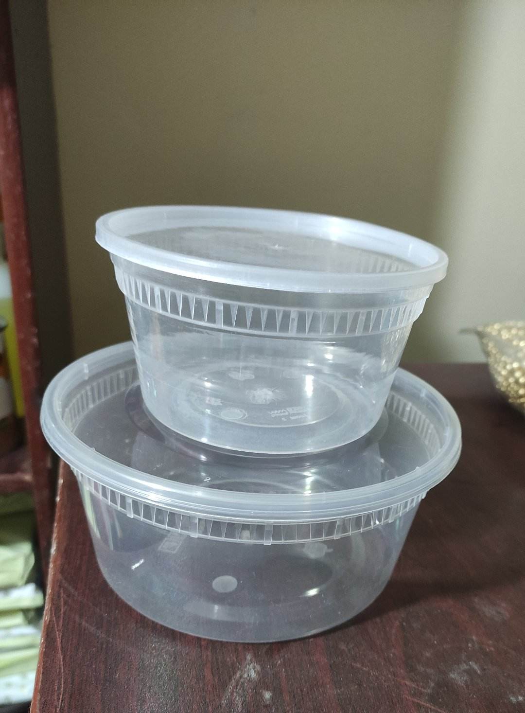 One Time VIP Plastic Box- Half Liter (10 pcs)