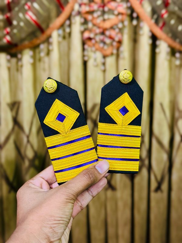 Chief Engineer Button Epaulettes