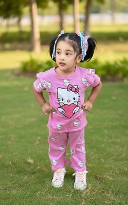 Half Sleeve T-shirt and Pant Set_img_2