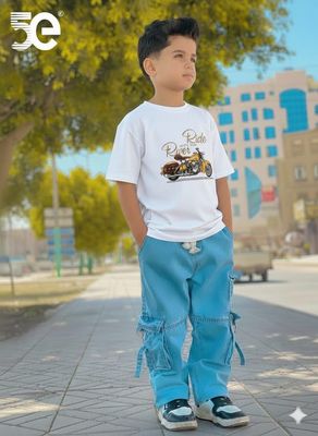 Boys Denim Pant and T-Shirt set_img_3