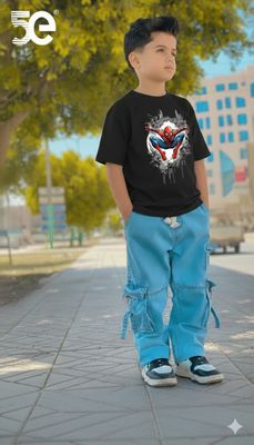 Boys Denim Pant and T-Shirt set_img_1