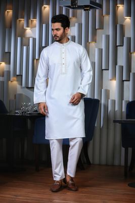 Luxury Italian Panjabi with Box_img_2