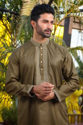 Luxury Italian Panjabi with Box_img_2