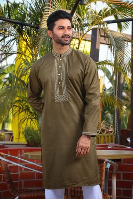 Luxury Italian Panjabi with Box_img_1