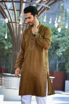 Luxury Italian Panjabi with Box_img_1