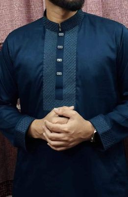 Stylish Comfortable Embroidery Panjabi_img_0