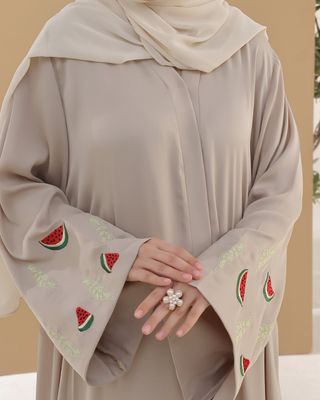 Dubai Cherry Borka (Only Borka)_img_1