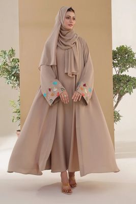 Koti Borka with Inner and Hijab Full Set_img_2
