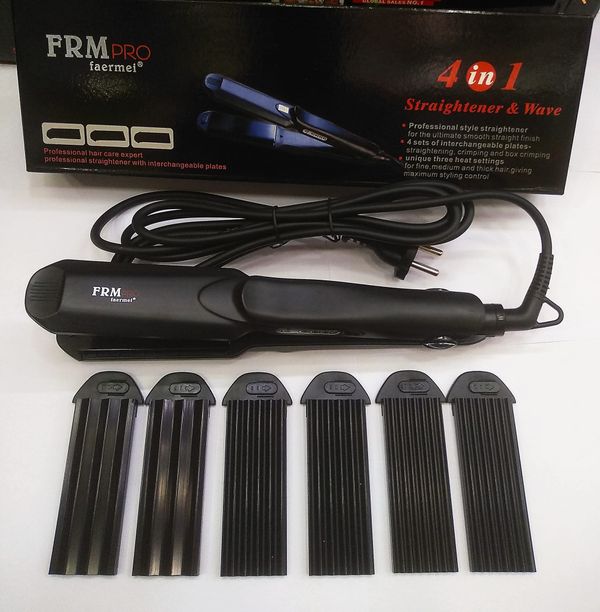 FRM PRO 4 in 1. 3 Crimping Plate1 Straightening Plate - Image 1