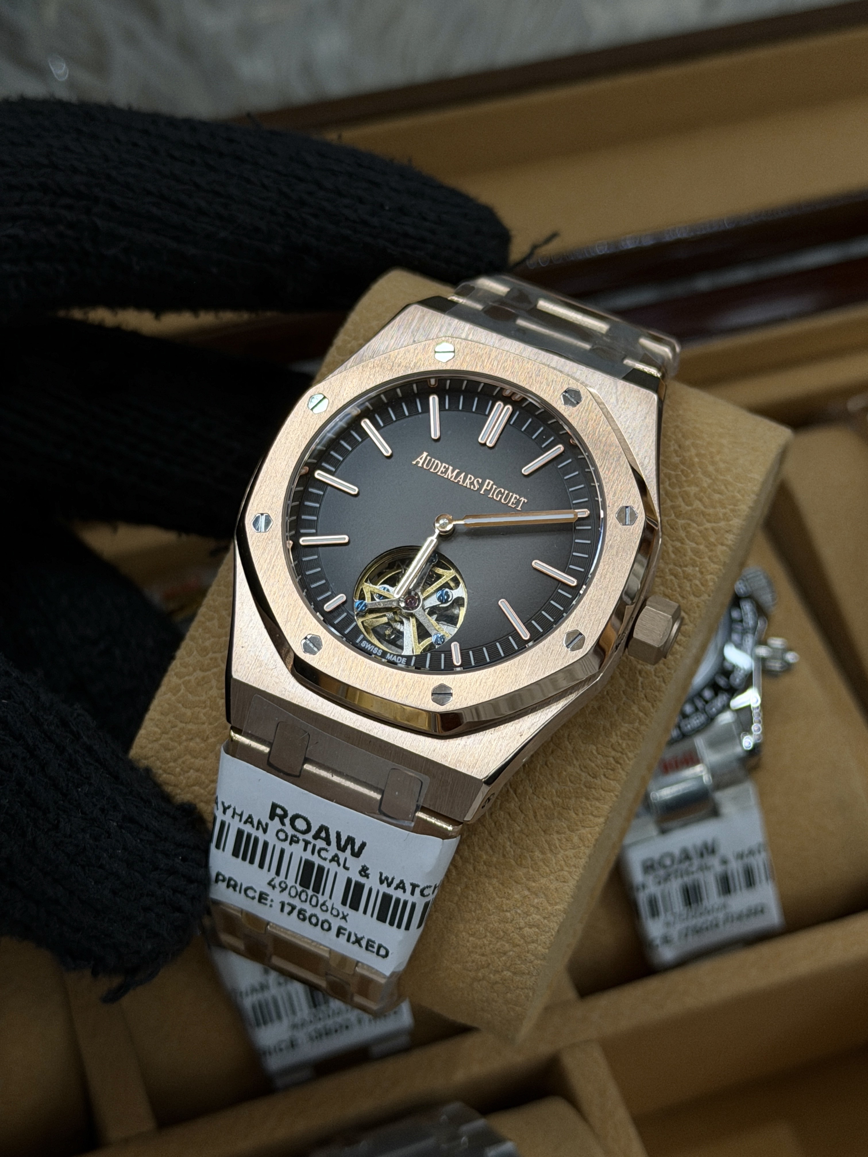 Audemars Piguet Royal Oak Tourbillon Rose gold colour (Master grade)_img_3