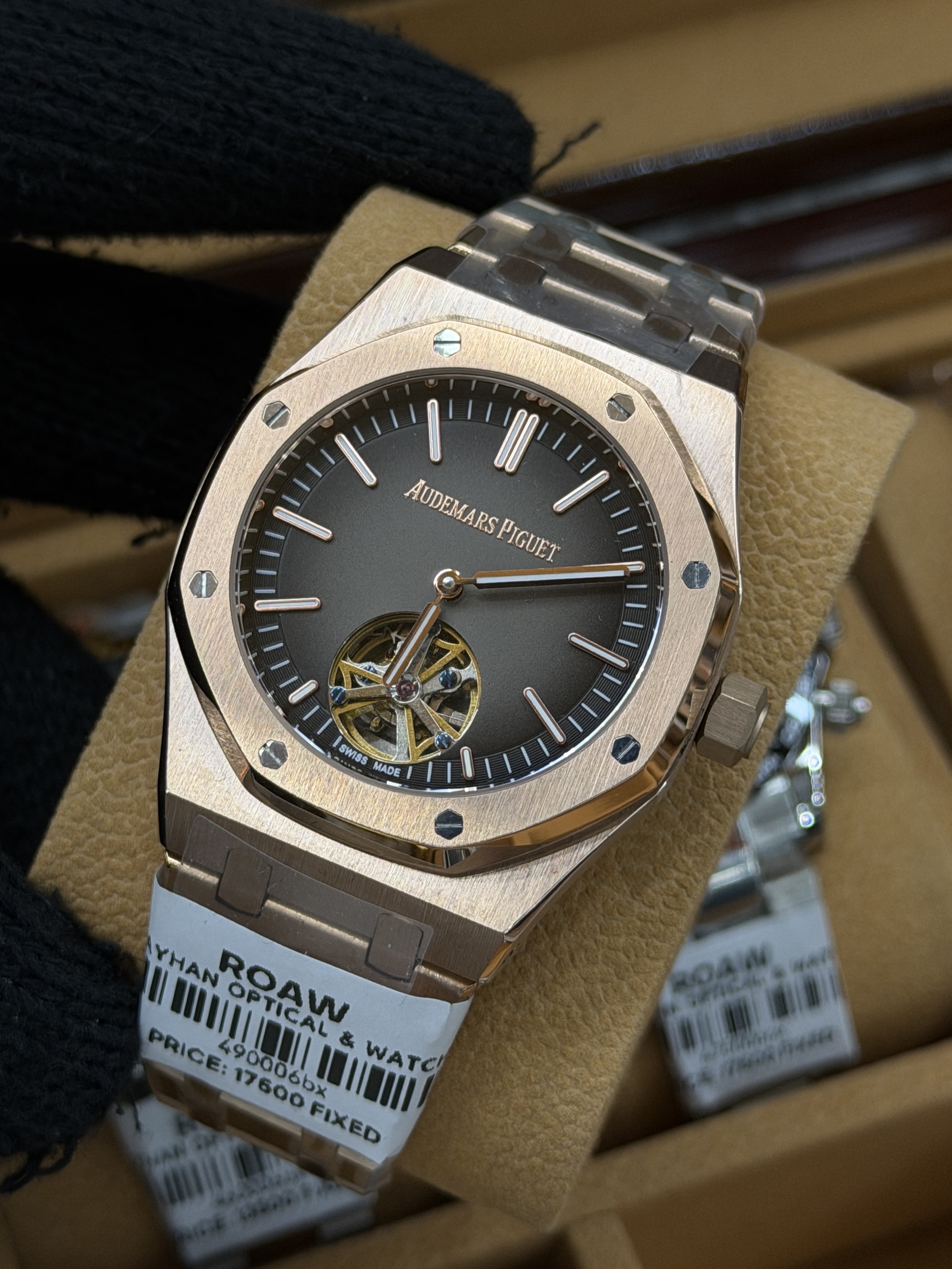 Audemars Piguet Royal Oak Tourbillon Rose gold colour (Master grade)