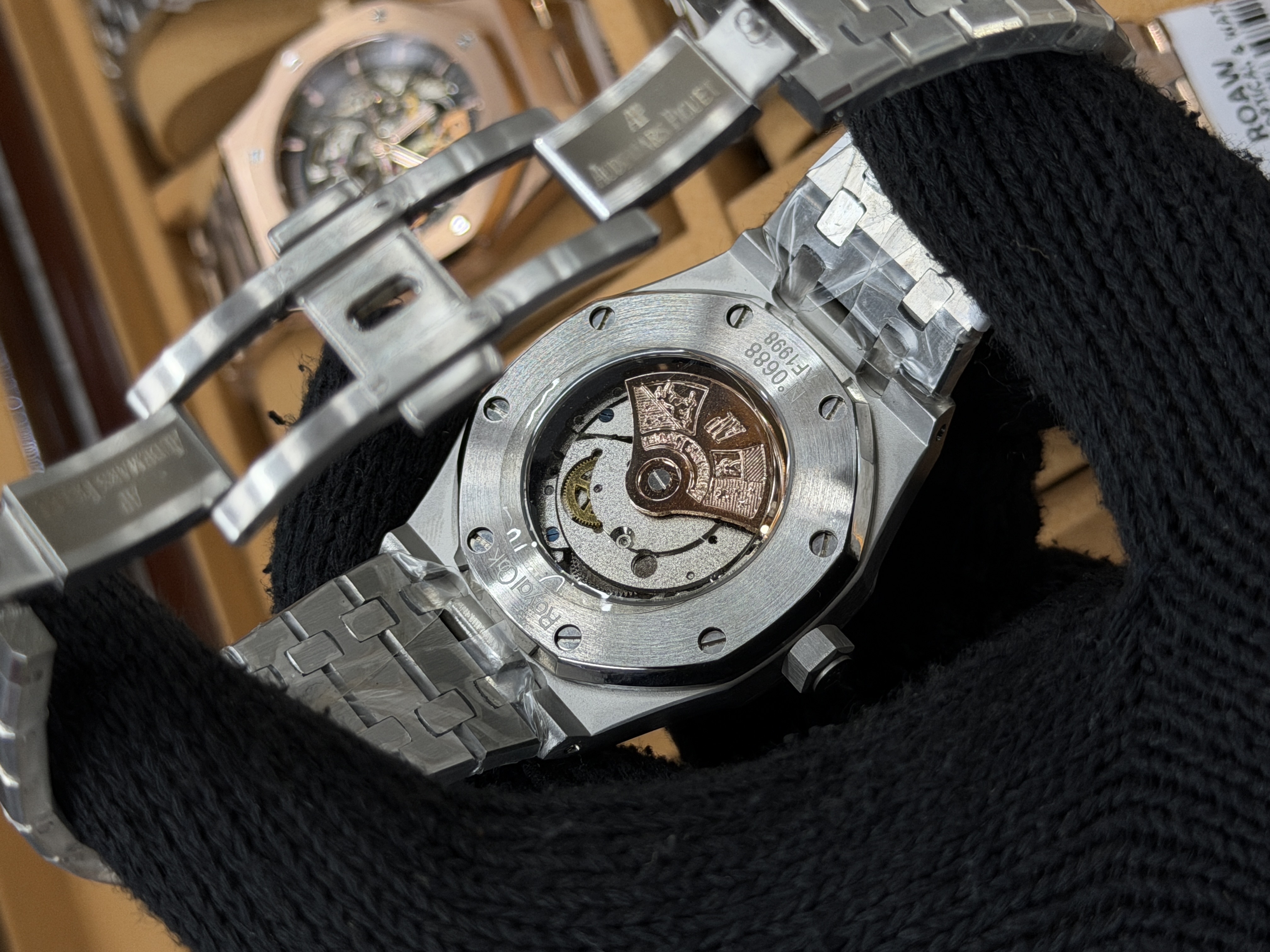 Audemars Piguet Royal Oak Automatic Black dial (AAA)_img_5