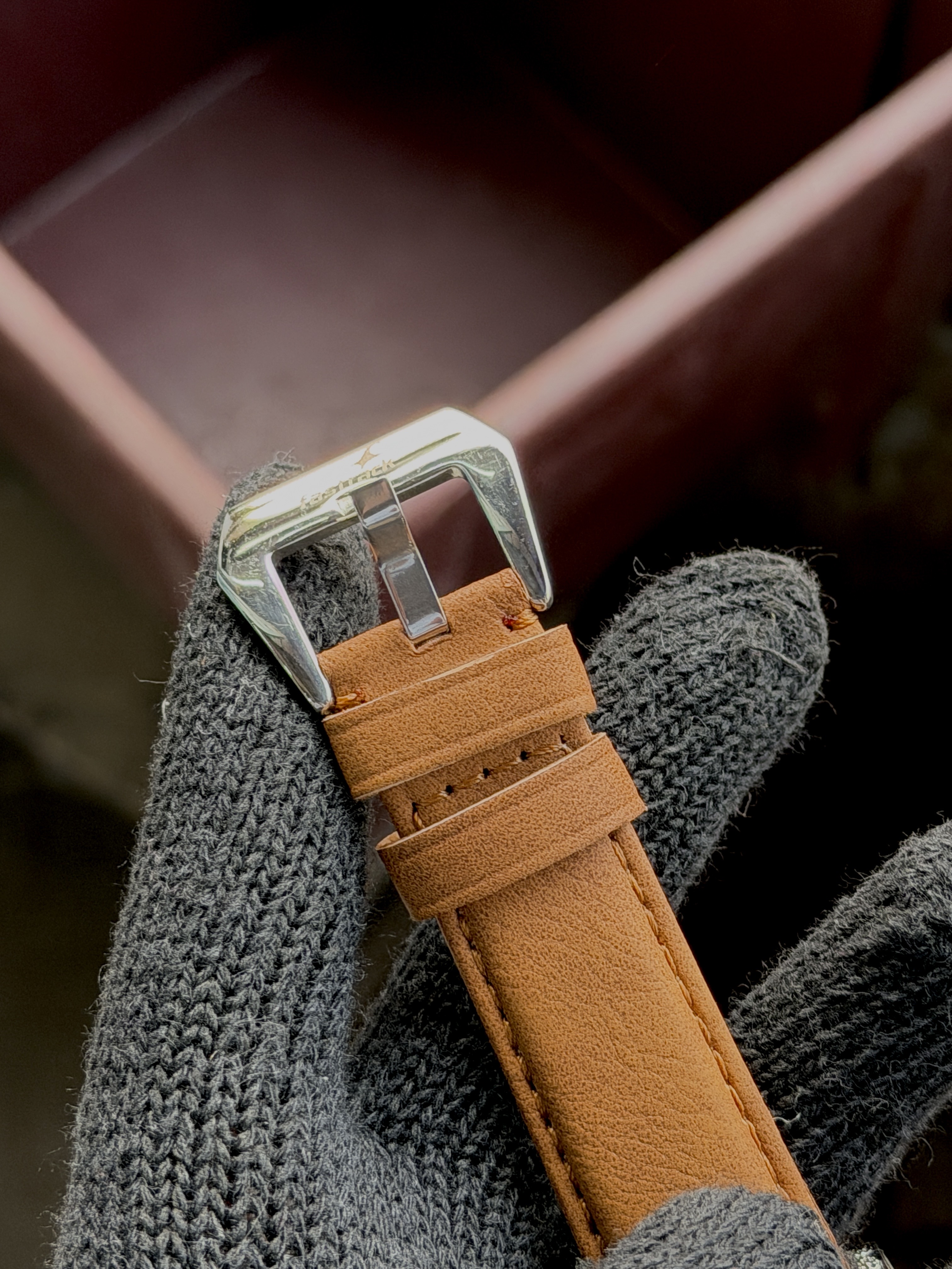 Fastrack gents leather strap_img_4