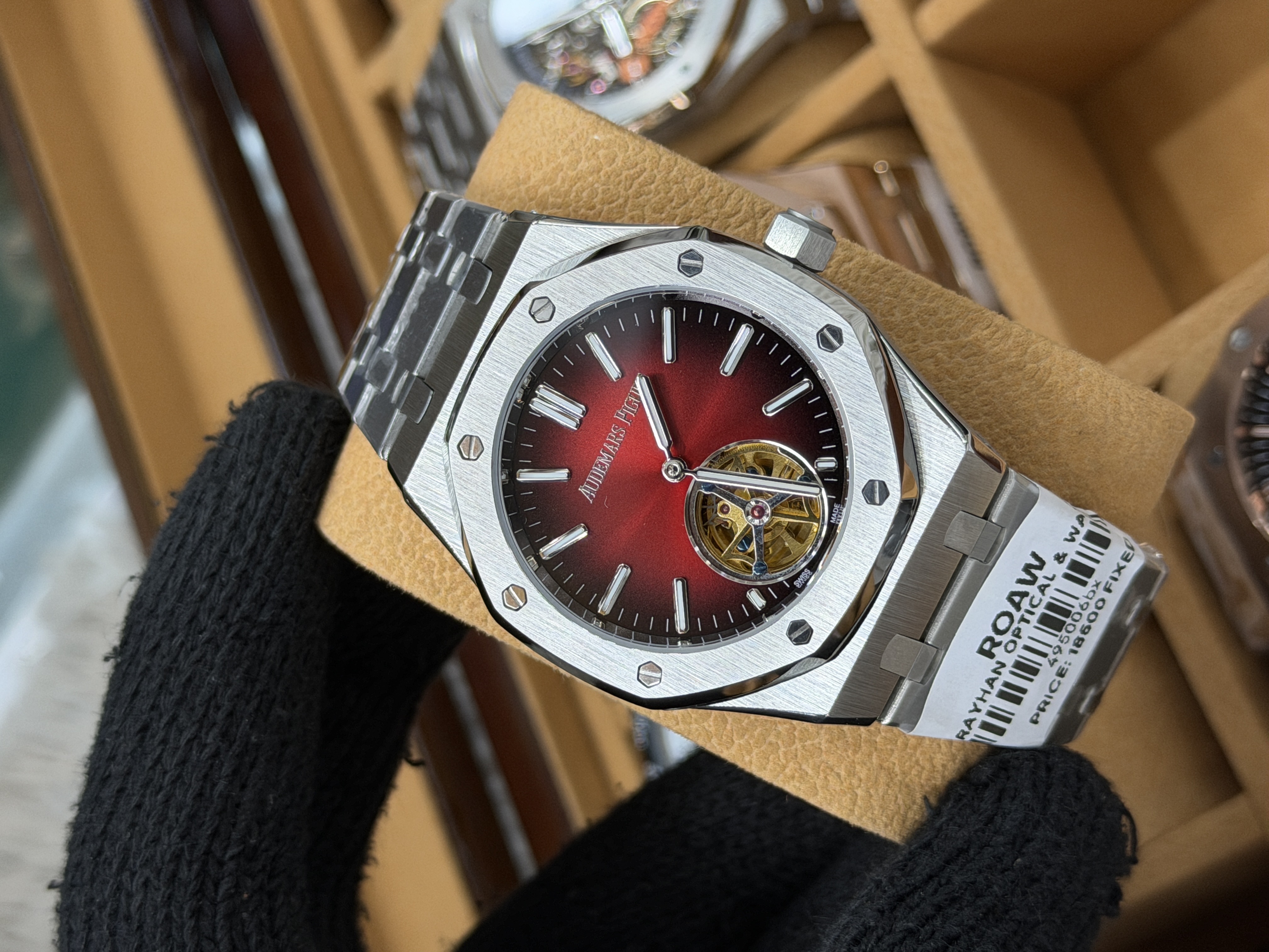 Audemars Piguet Royal Oak flying Tourbillion  Red dail (master grade)_img_2