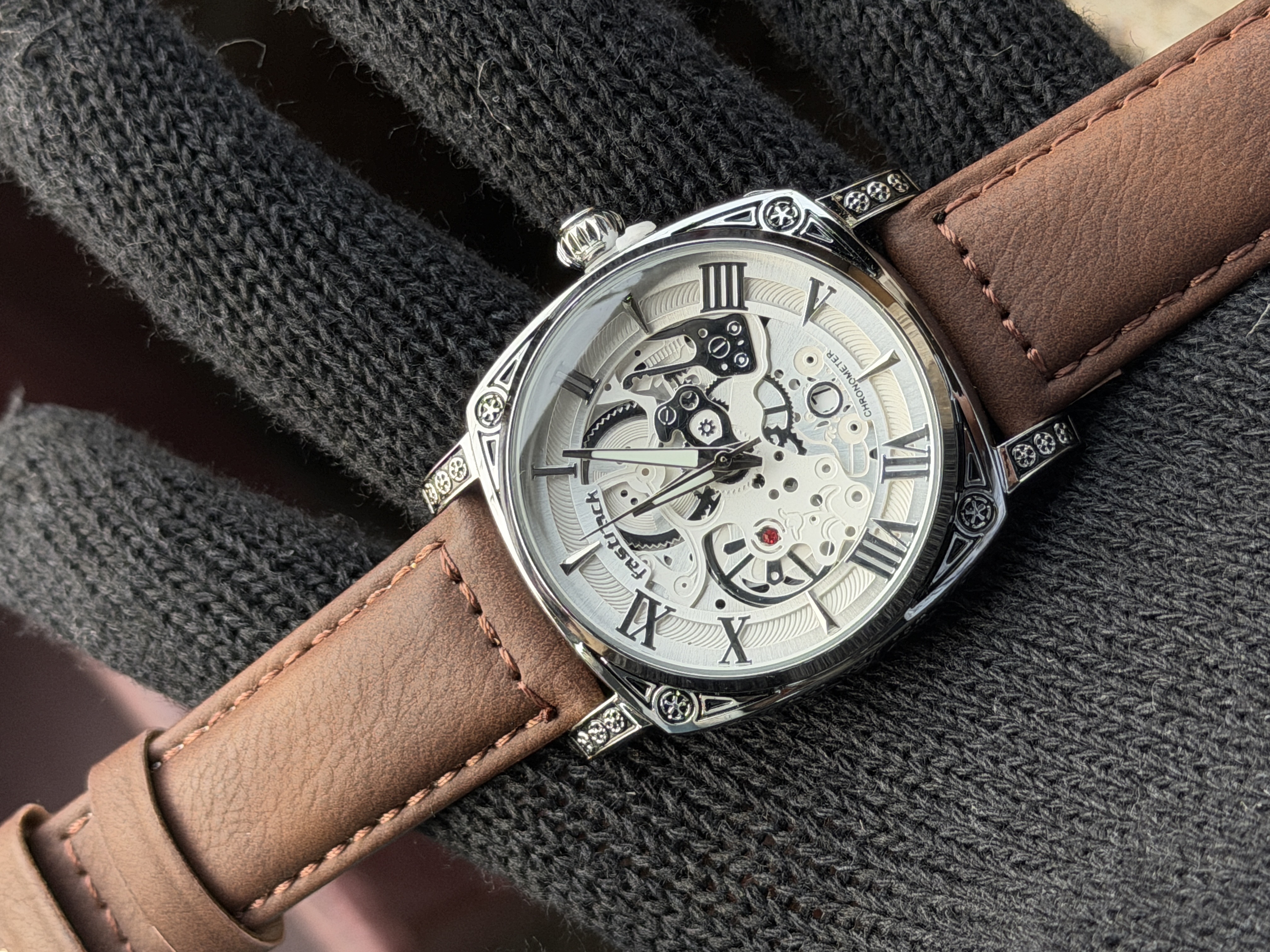 Fastrack gents leather strap