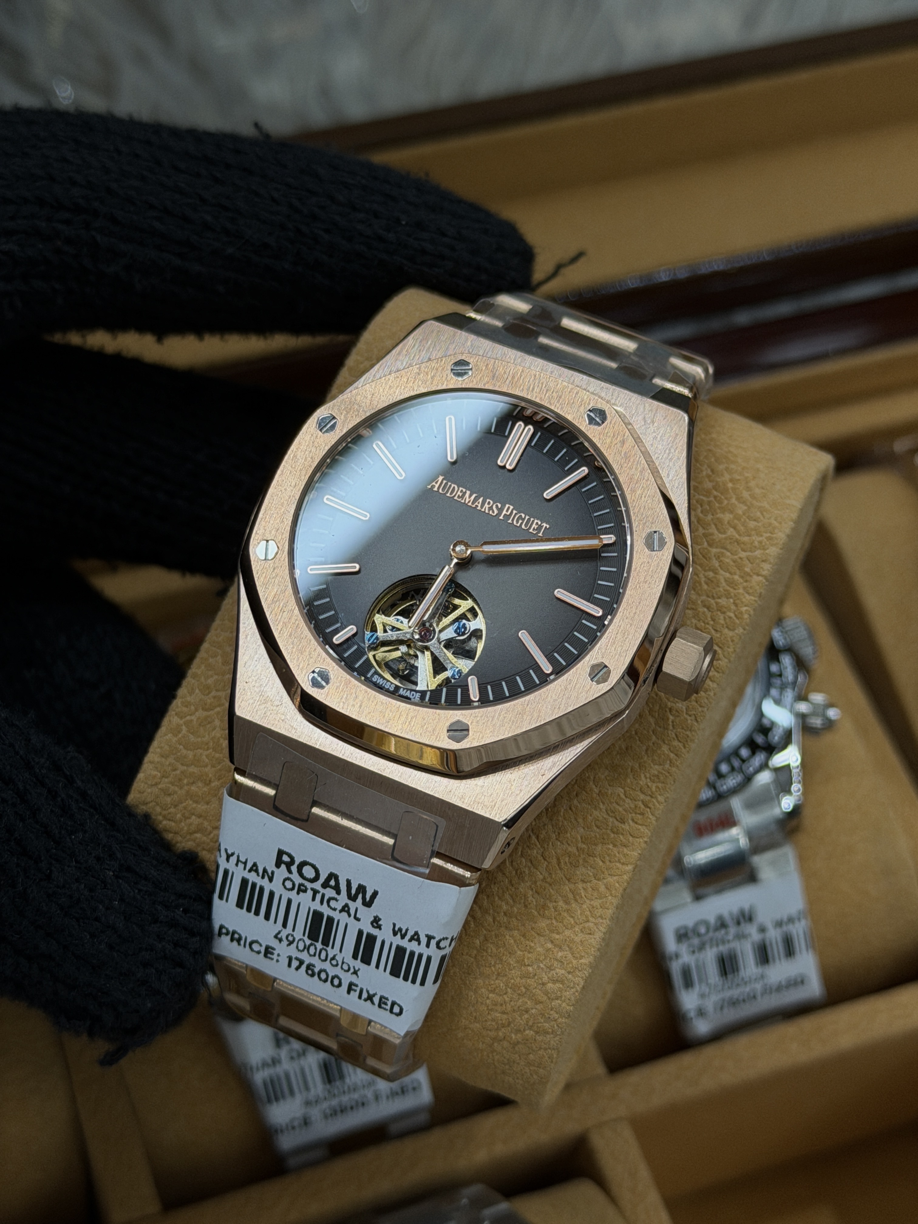 Audemars Piguet Royal Oak Tourbillon Rose gold colour (Master grade)_img_2